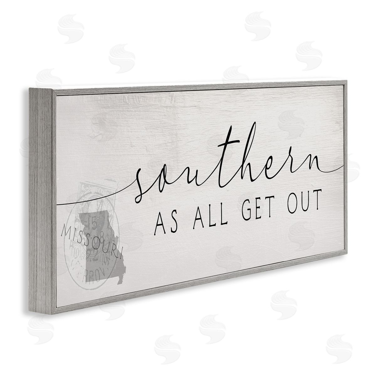 Stupell Studio Missouri State Southern As All Get Out Slang