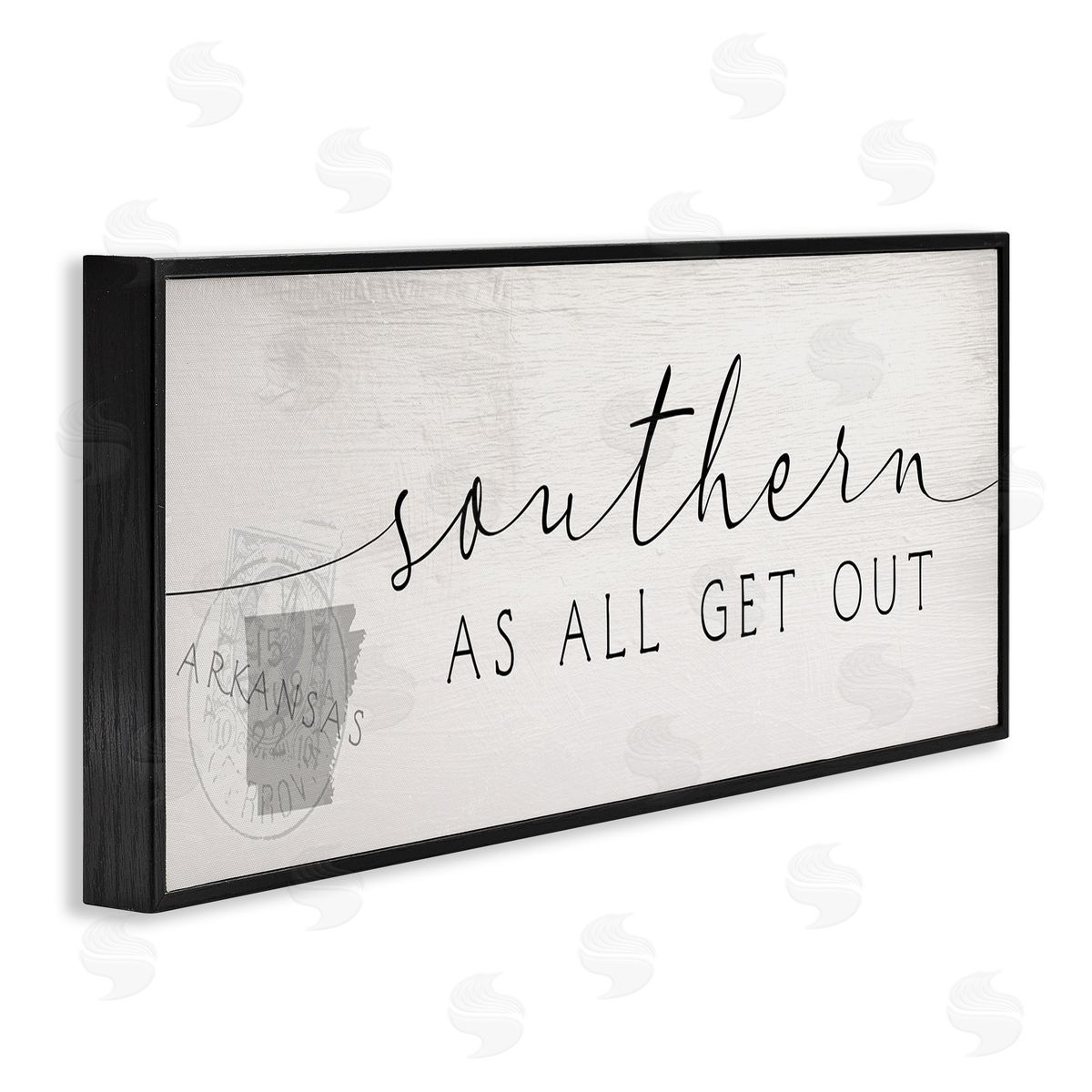 Stupell Studio Southern As All Get Out Sentiment Arkansas State