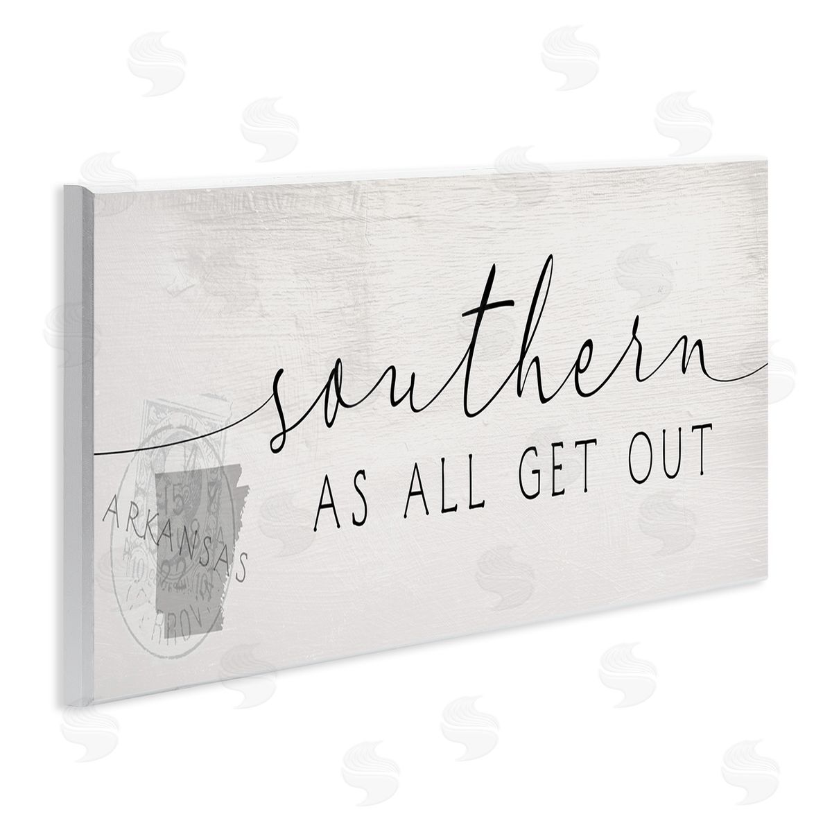Stupell Studio Southern As All Get Out Sentiment Arkansas State