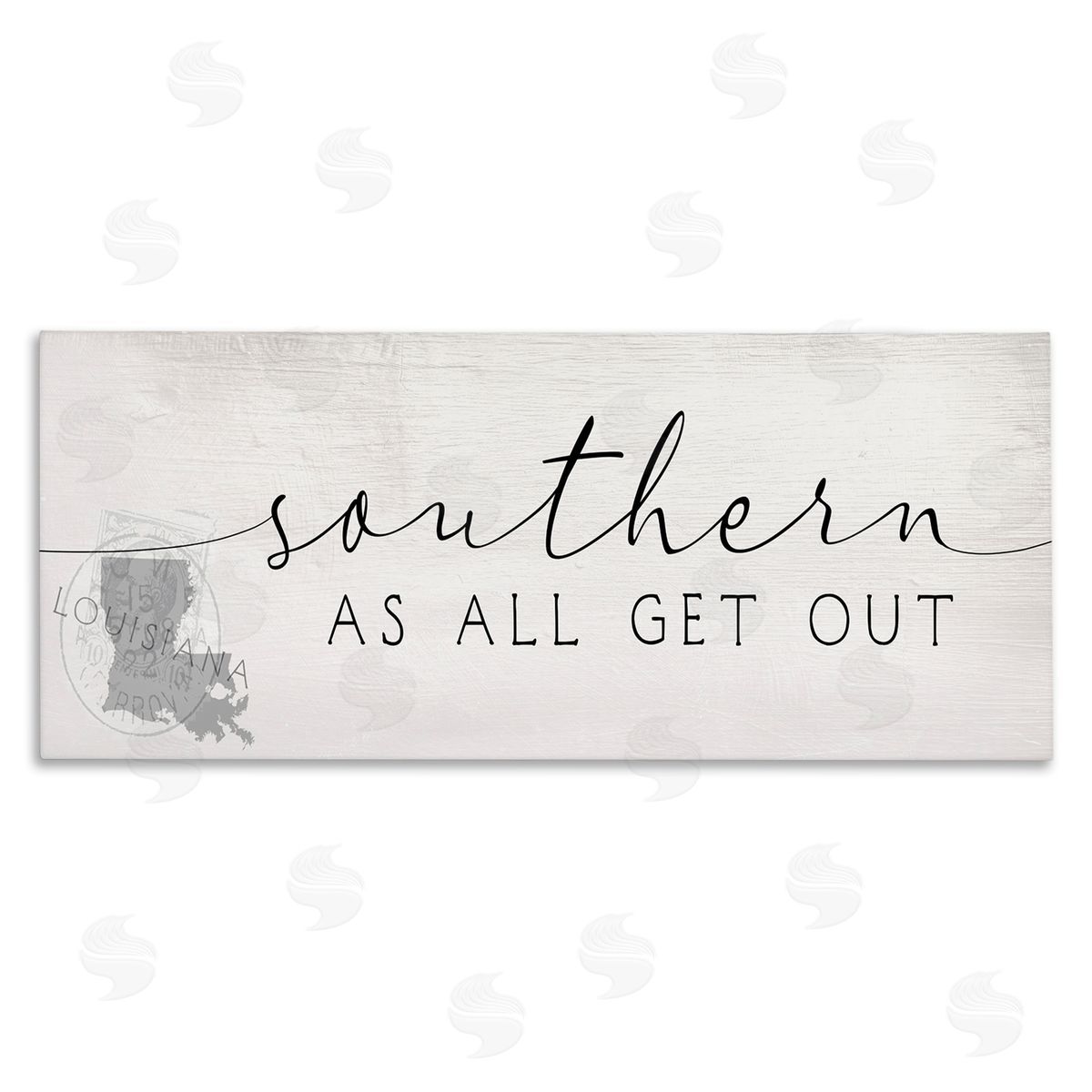 Stupell Studio Louisiana Southern State As All Get Out Slang