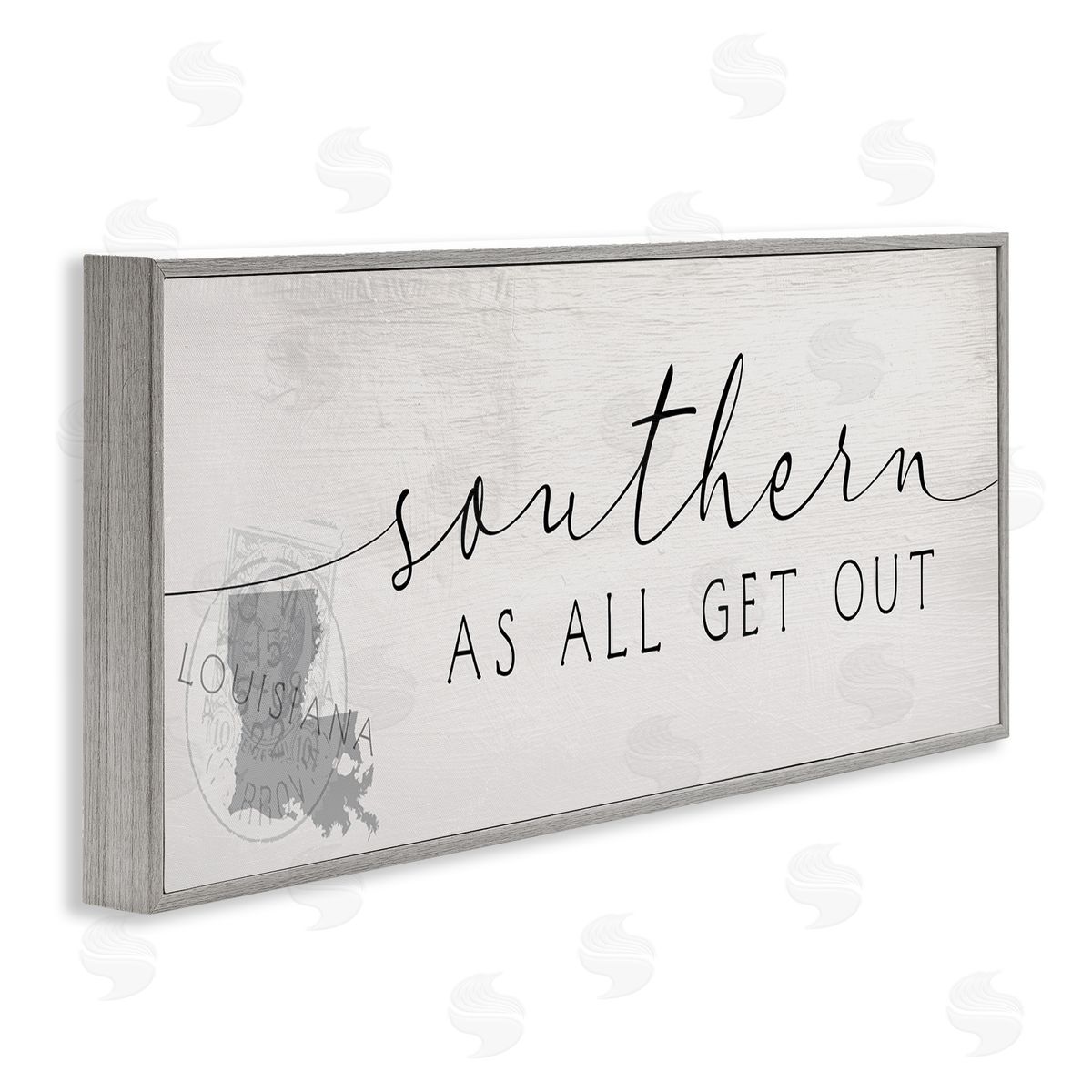 Stupell Studio Louisiana Southern State As All Get Out Slang