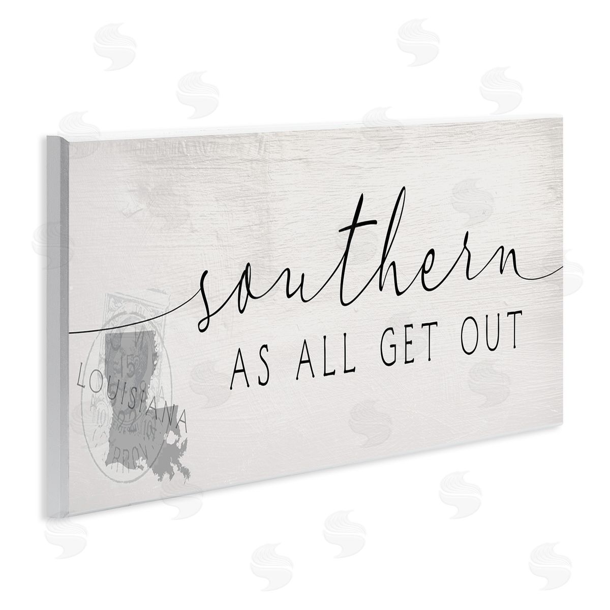 Stupell Studio Louisiana Southern State As All Get Out Slang