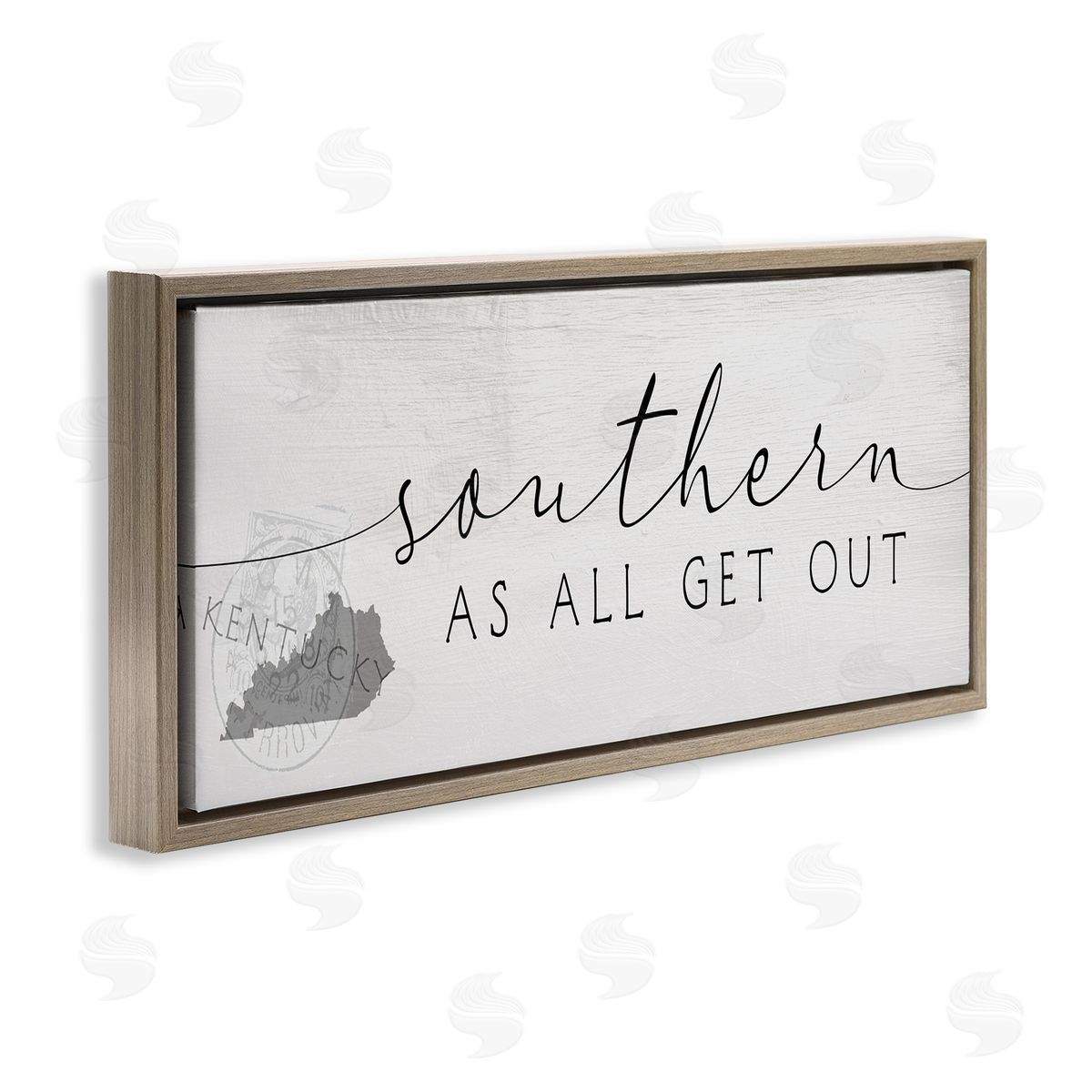 Stupell Studio Kentucky State Southern As All Get Out Phrase