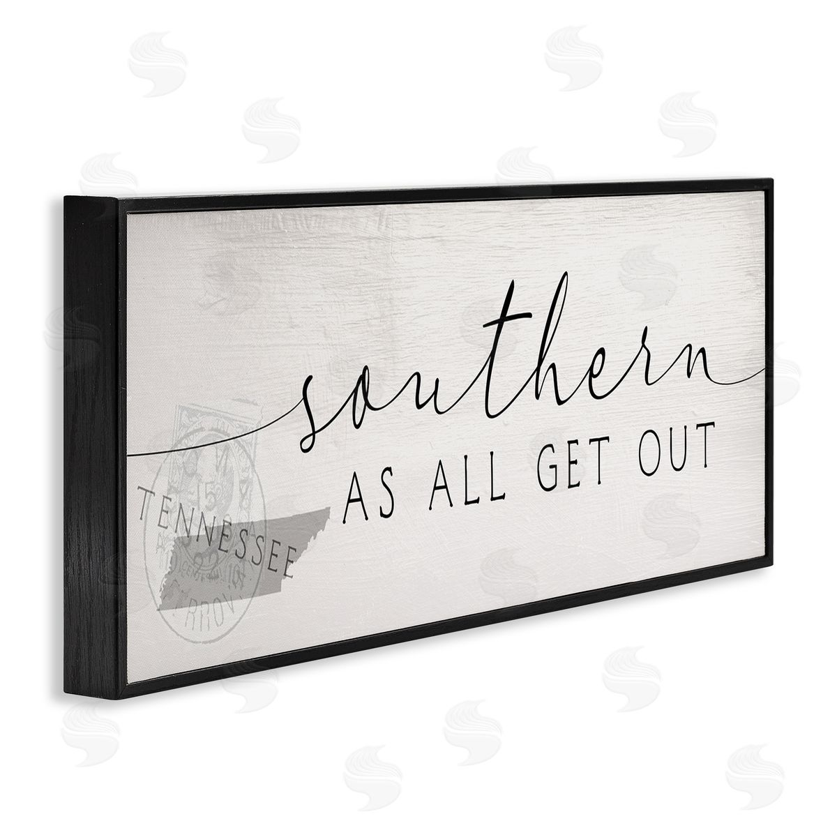 Stupell Studio Southern As All Get Out Saying Tennessee State