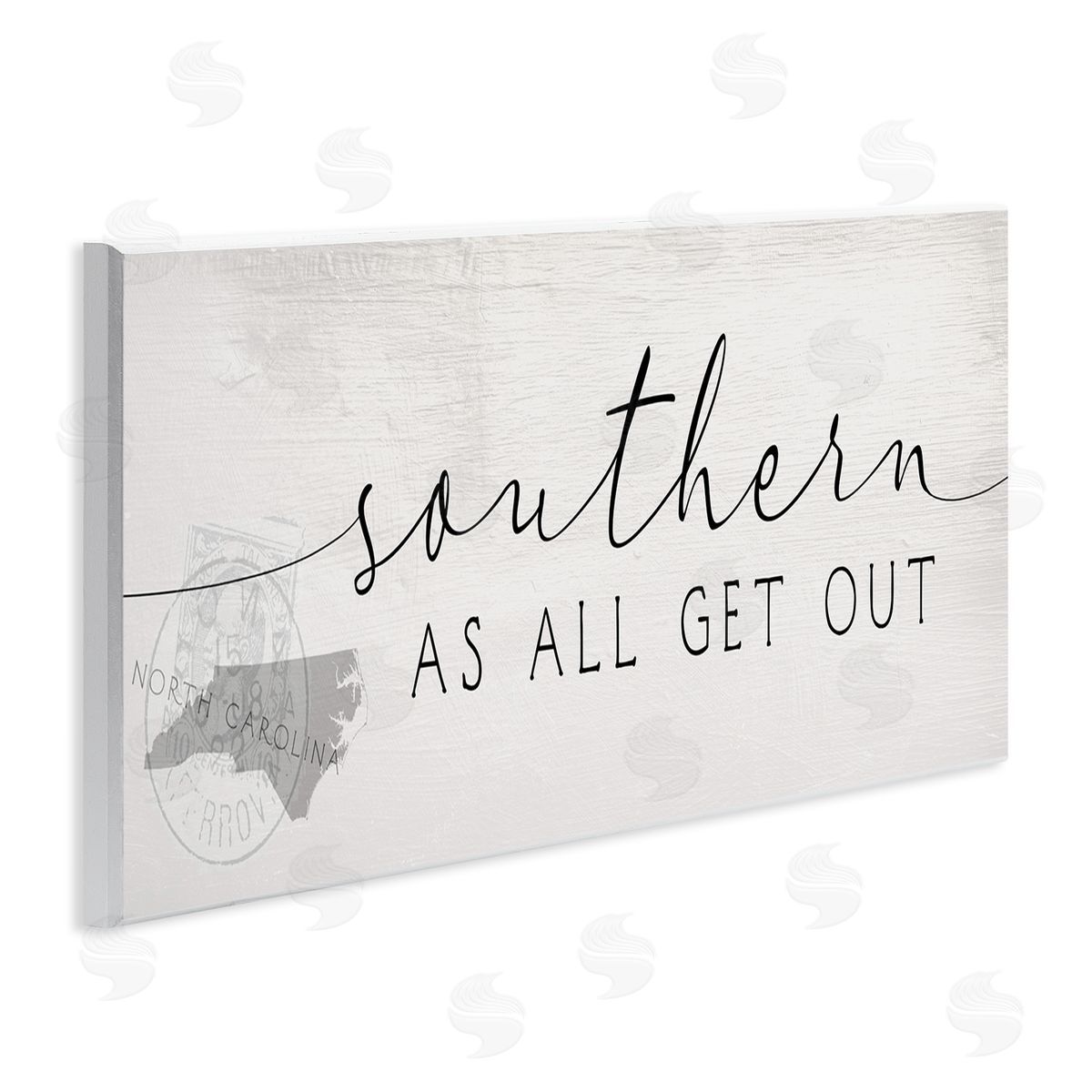 Stupell Studio North Carolina Southern As All Get Out Sentiment