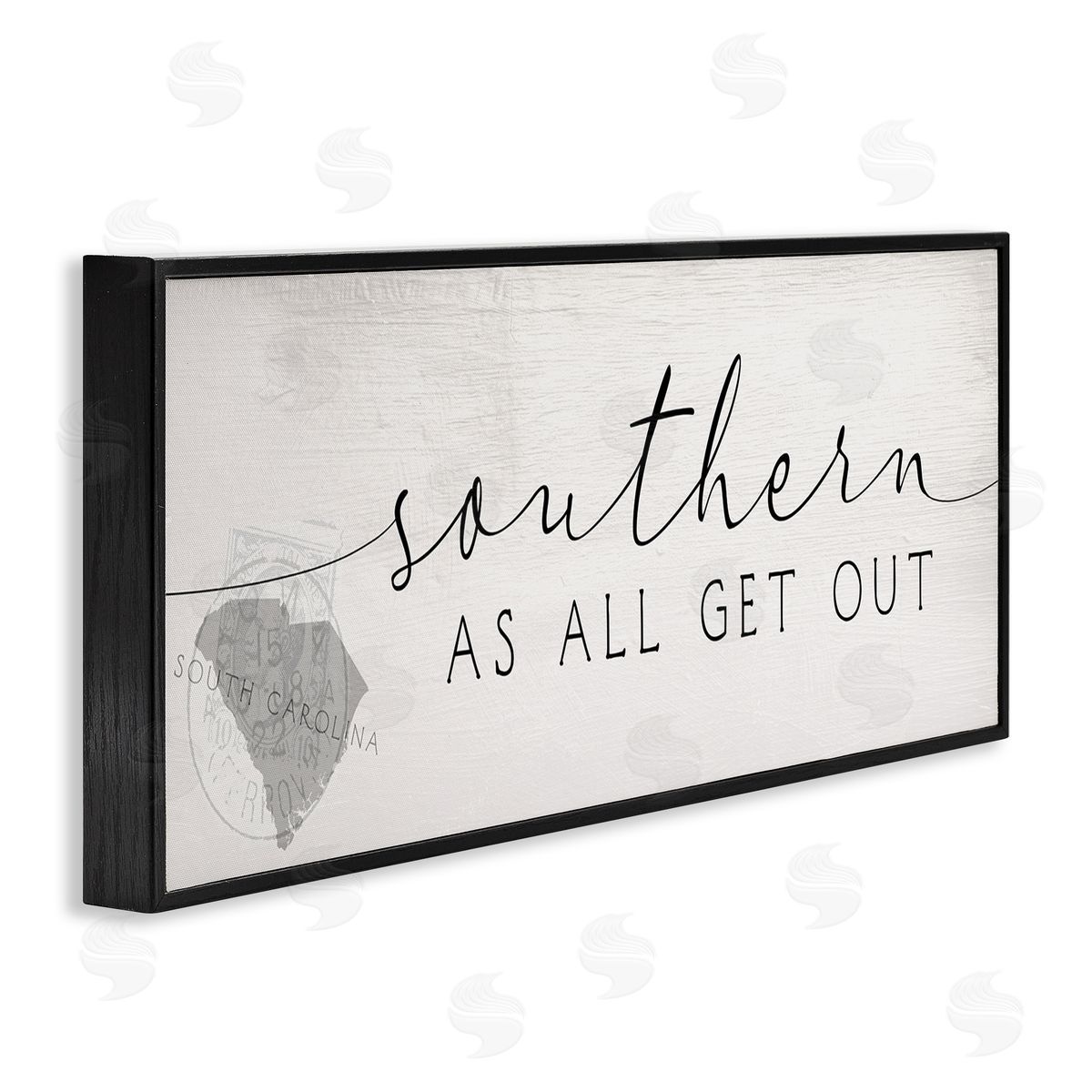 Stupell Studio Southern As All Get Out South Carolina State Slang