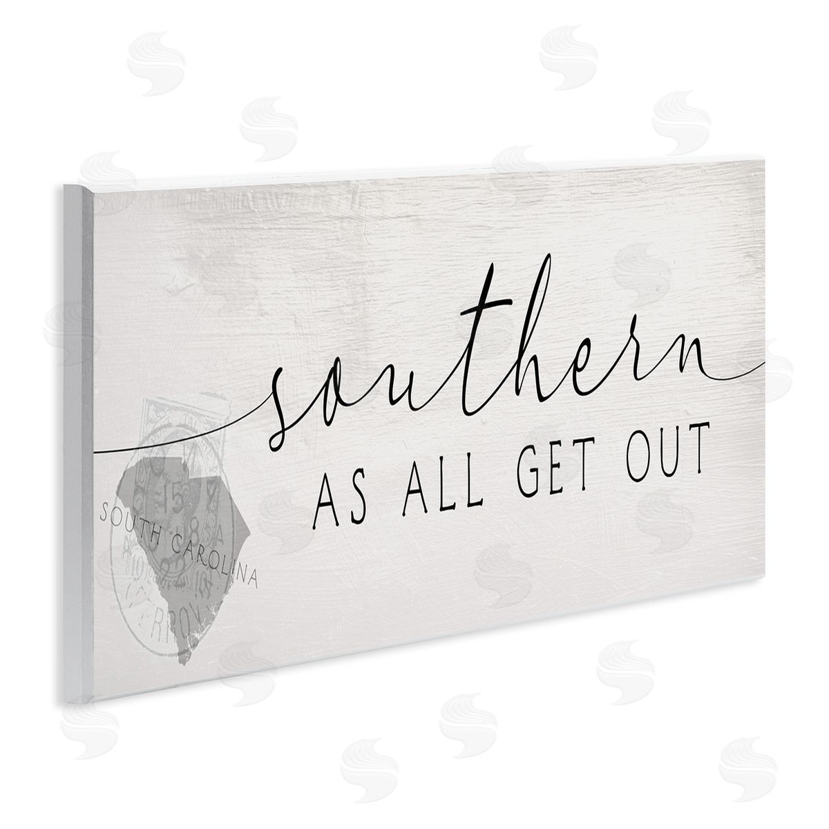 Stupell Studio Southern As All Get Out South Carolina State Slang