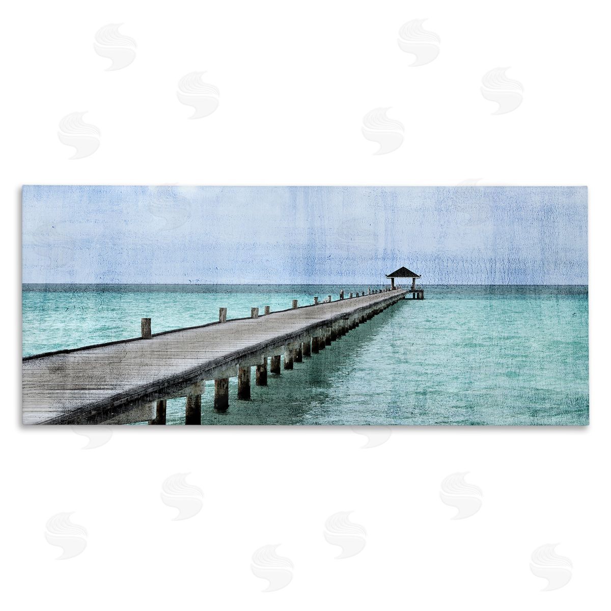 Kim Allen Long Wharf Beach Paradise Distressed Ocean Waters