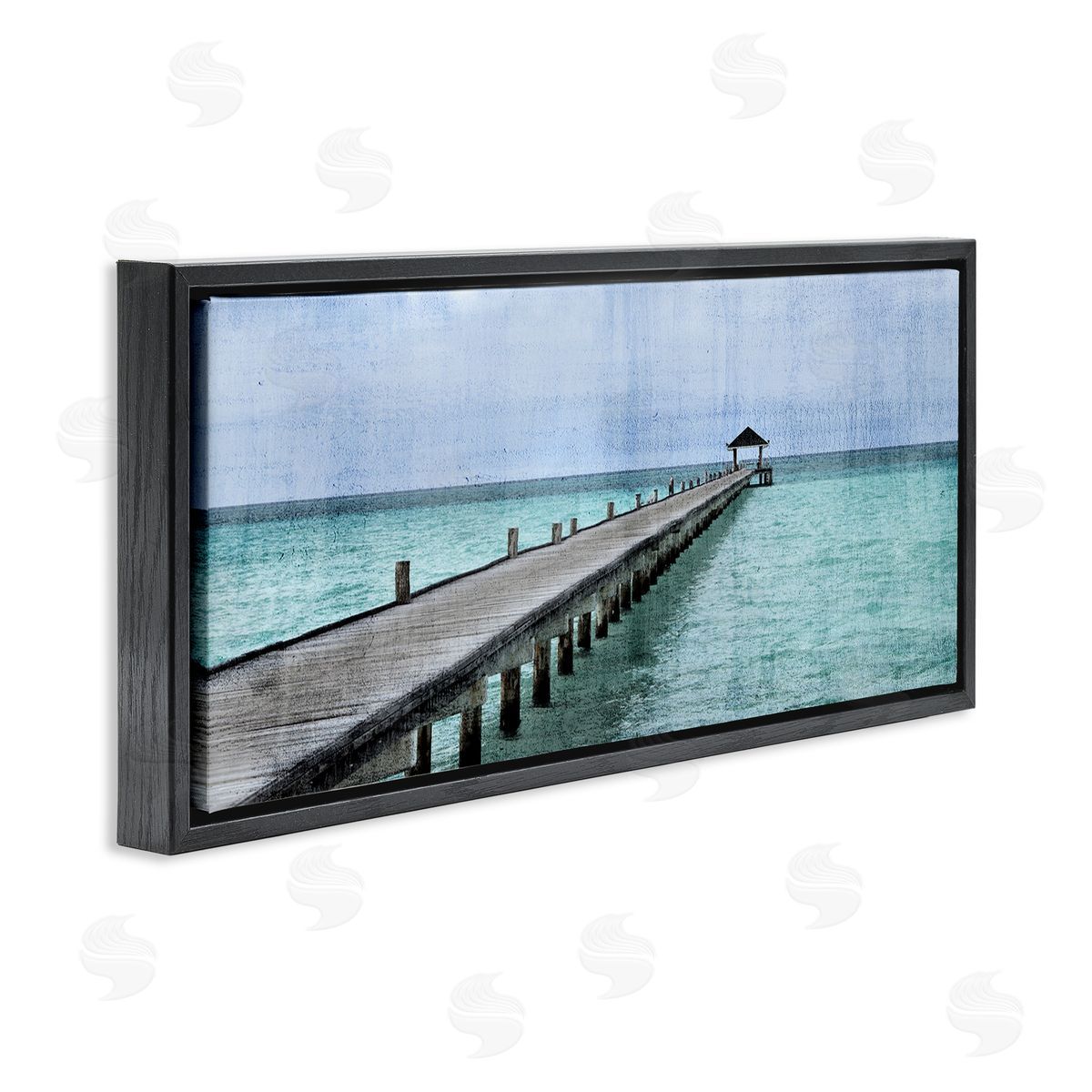 Kim Allen Long Wharf Beach Paradise Distressed Ocean Waters