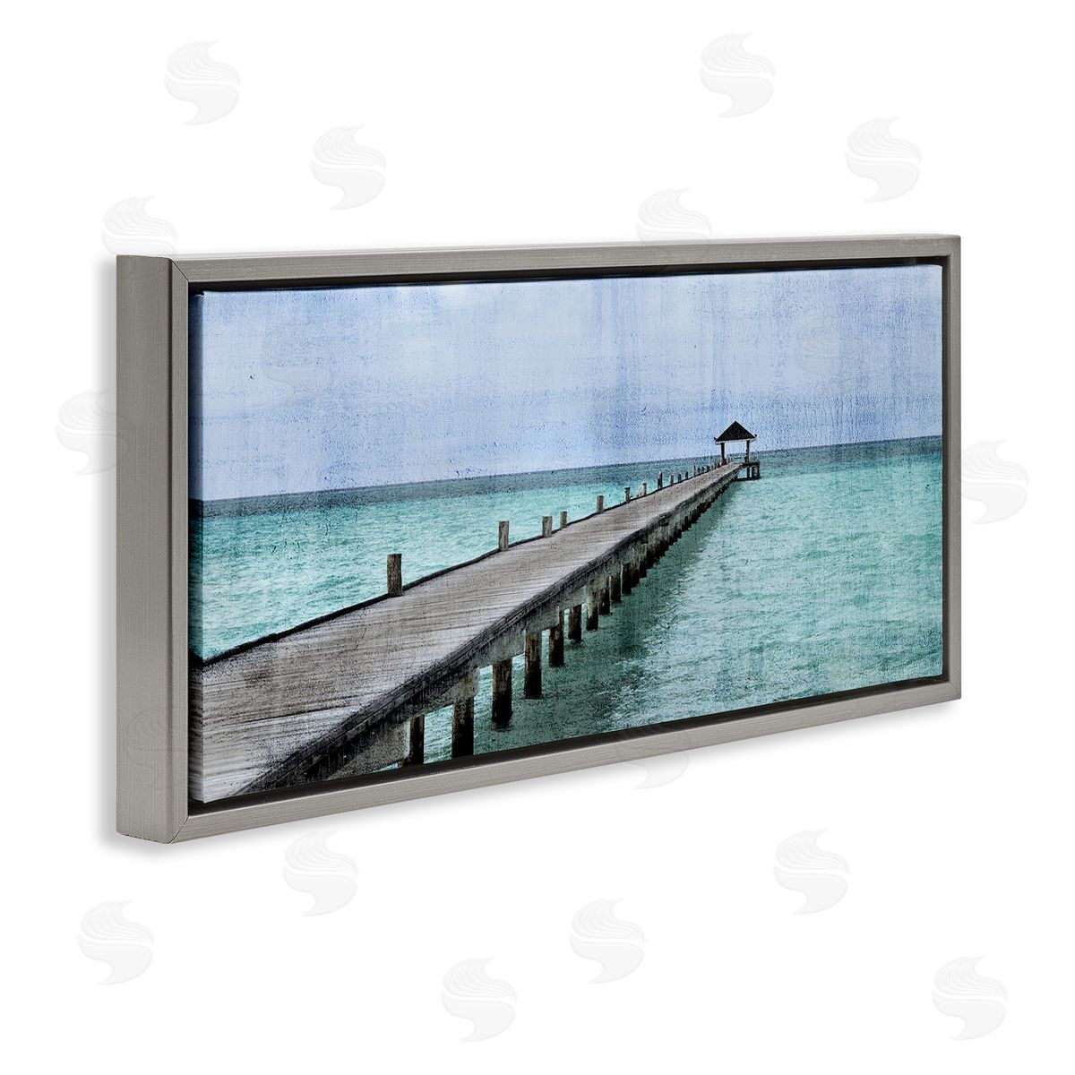 Kim Allen Long Wharf Beach Paradise Distressed Ocean Waters