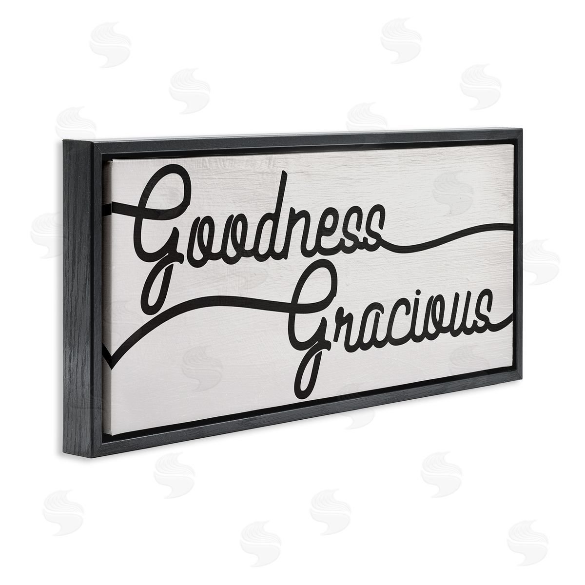 Stupell Studio Bold Goodness Gracious Phrase Minimal Family Text
