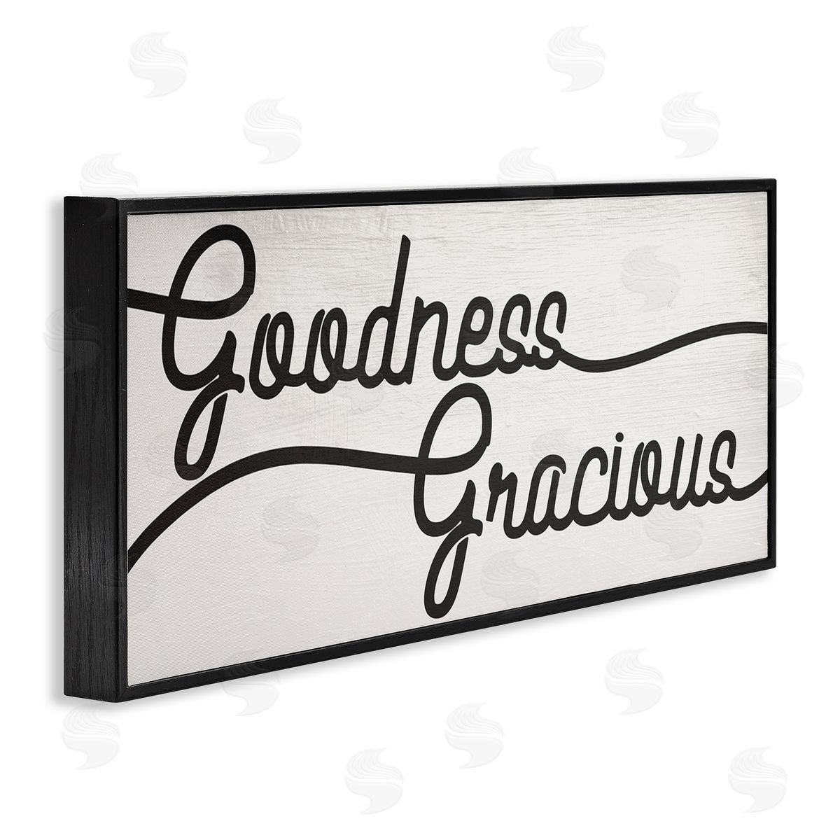 Stupell Studio Bold Goodness Gracious Phrase Minimal Family Text