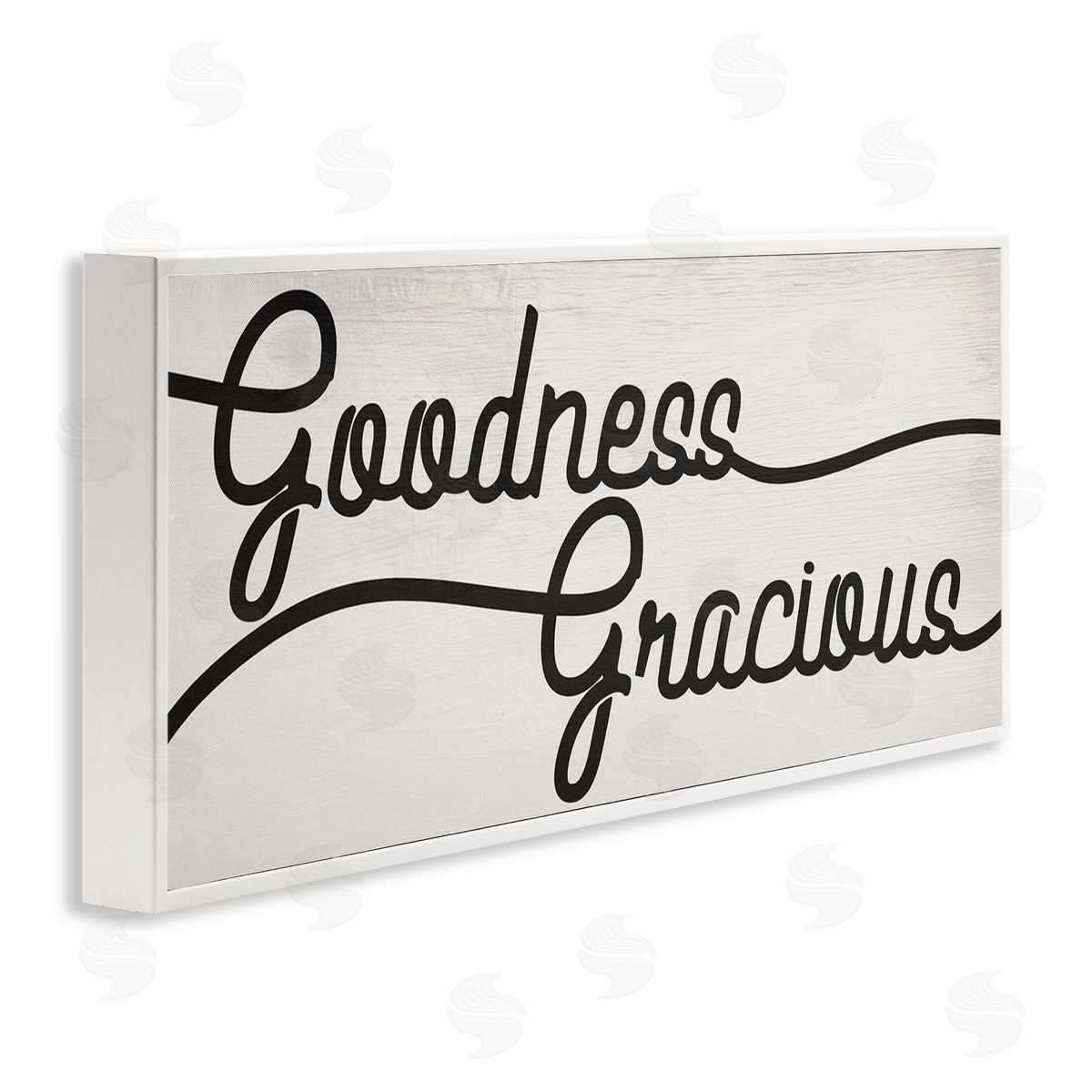 Stupell Studio Bold Goodness Gracious Phrase Minimal Family Text