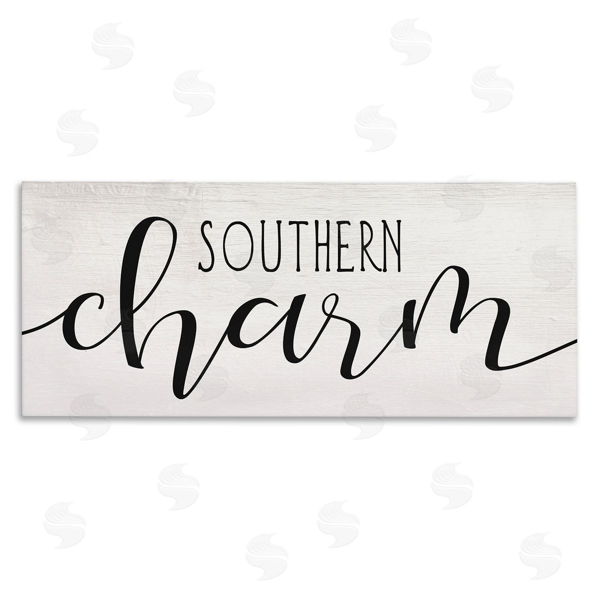 Stupell Studio Southern Charm Saying Minimal Bold Typography