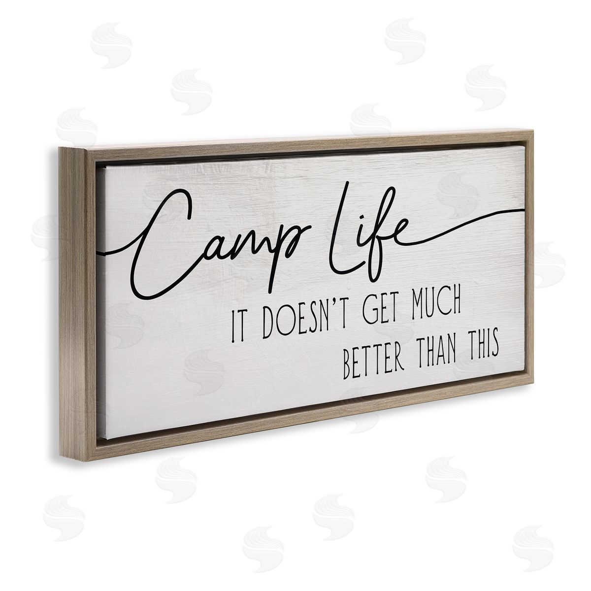 Stupell Studio Camp Life Doesn't Get Much Better Adventure Motivation