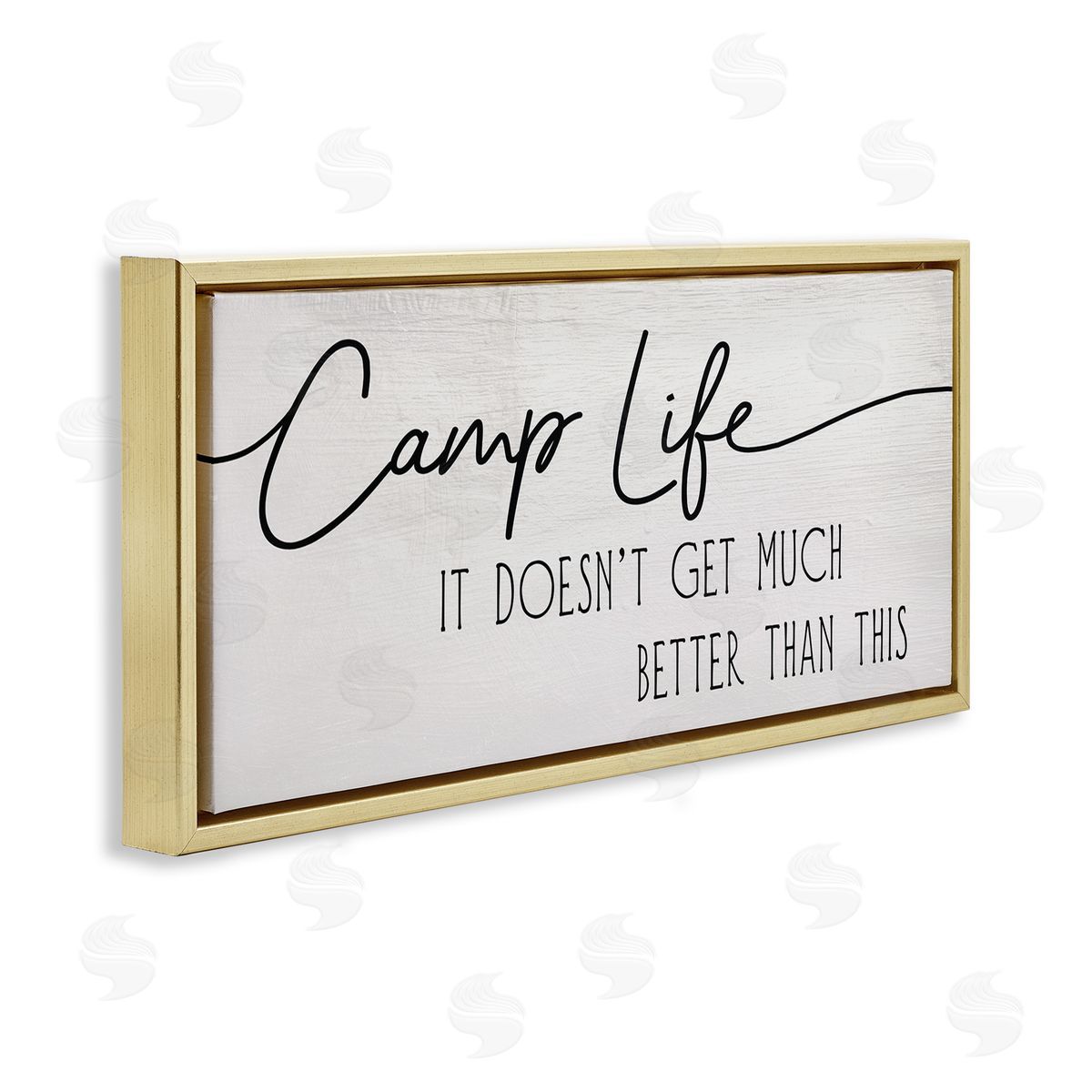 Stupell Studio Camp Life Doesn't Get Much Better Adventure Motivation