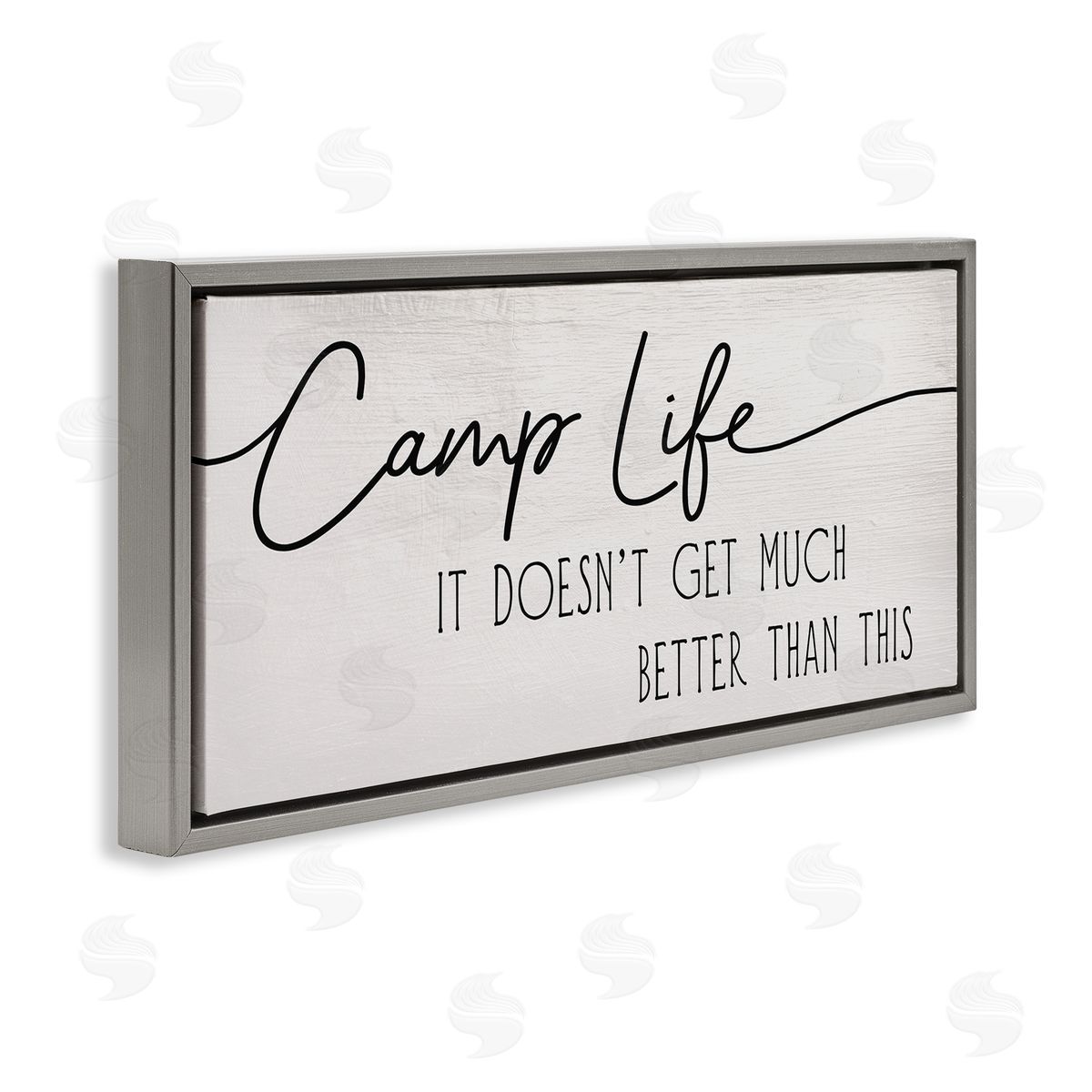 Stupell Studio Camp Life Doesn't Get Much Better Adventure Motivation