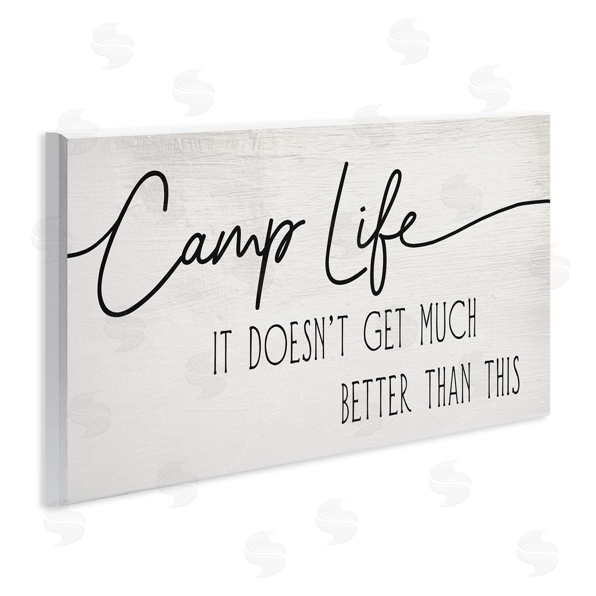 Stupell Studio Camp Life Doesn't Get Much Better Adventure Motivation