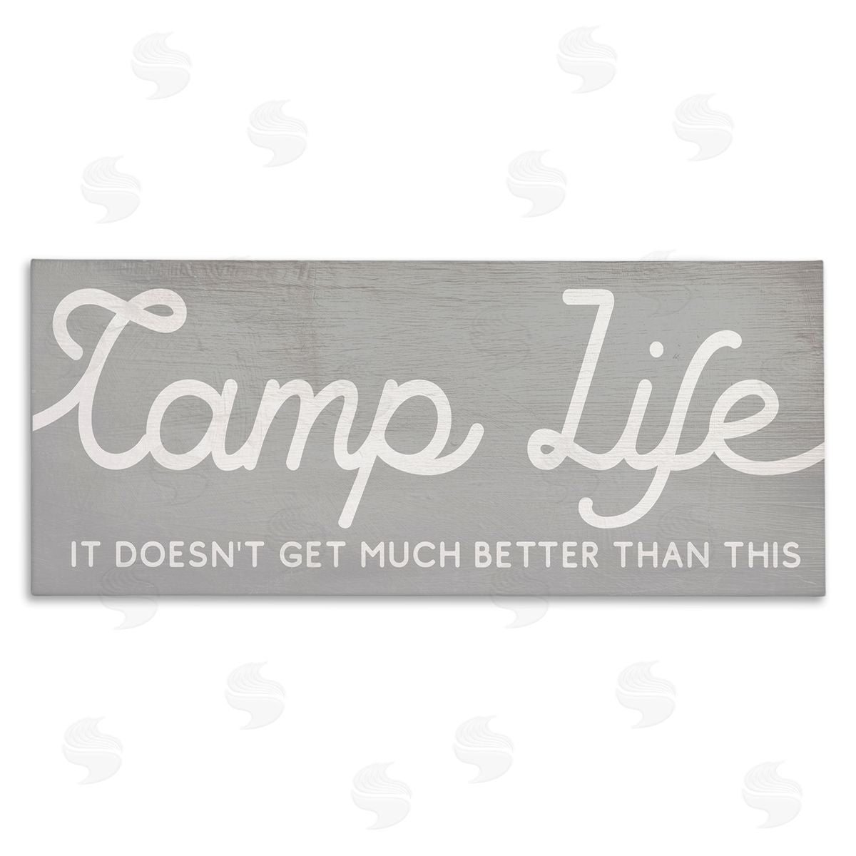 Stupell Studio Camp Life Better Than This Phrase Adventure Motivation