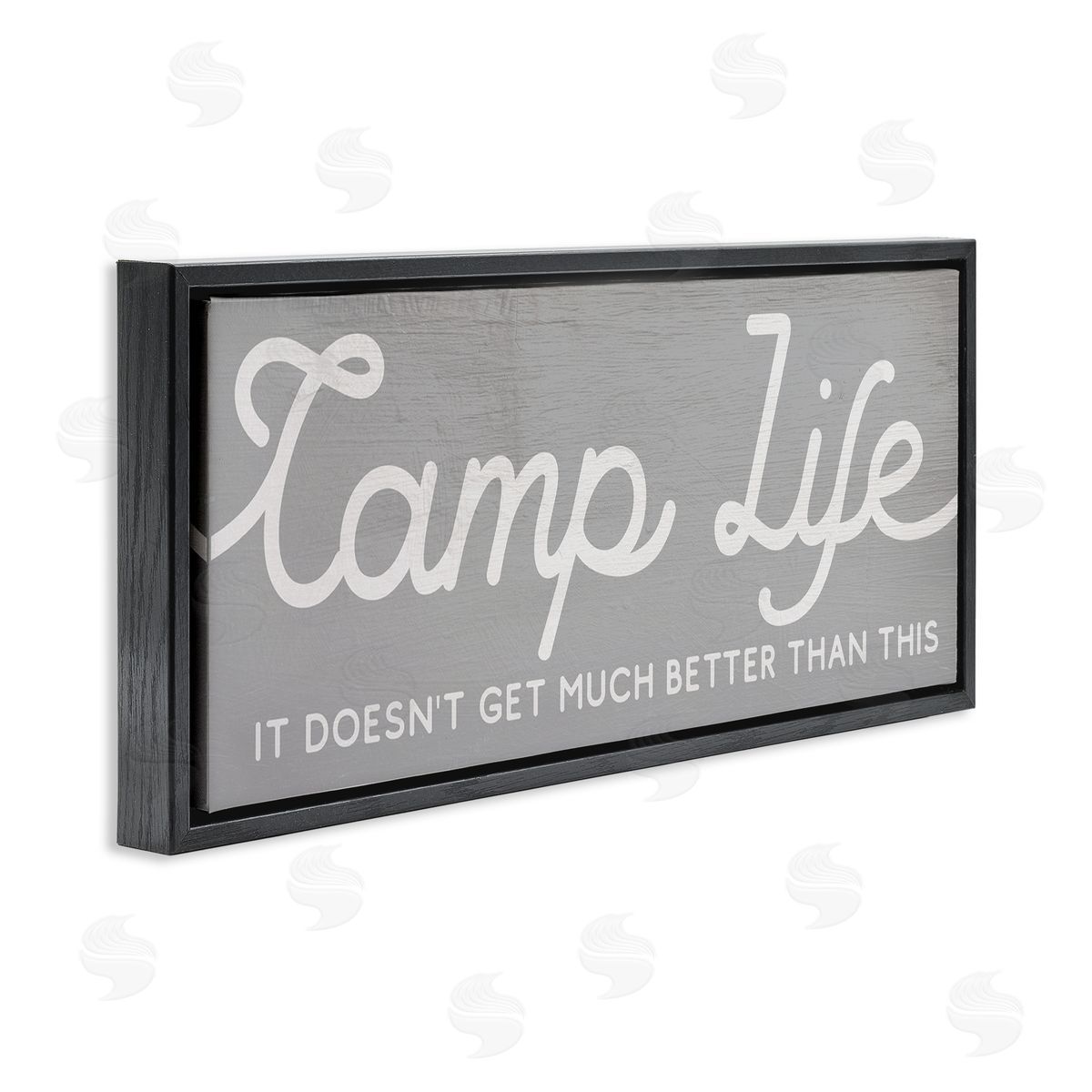 Stupell Studio Camp Life Better Than This Phrase Adventure Motivation