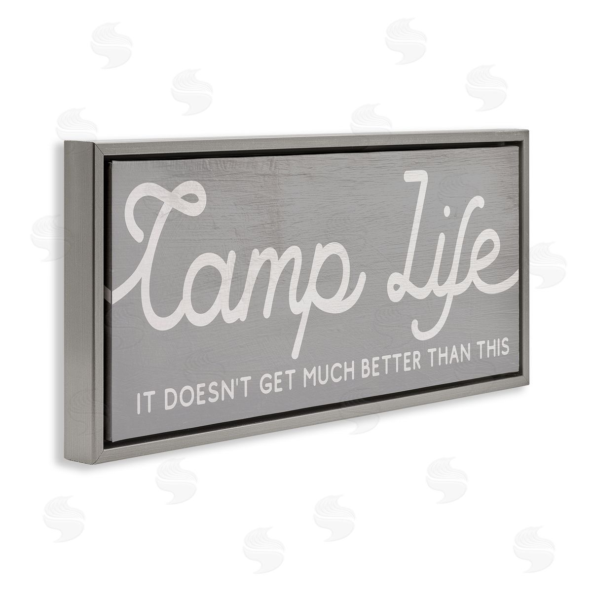 Stupell Studio Camp Life Better Than This Phrase Adventure Motivation