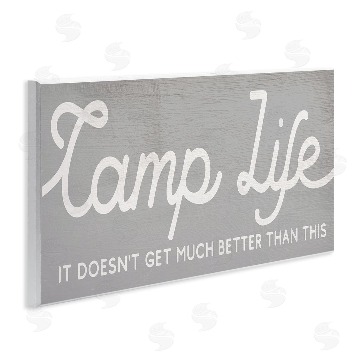 Stupell Studio Camp Life Better Than This Phrase Adventure Motivation
