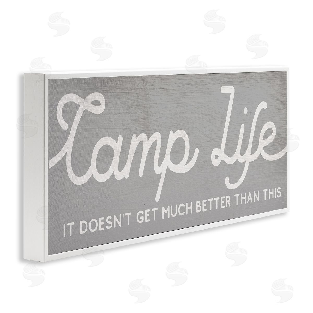 Stupell Studio Camp Life Better Than This Phrase Adventure Motivation