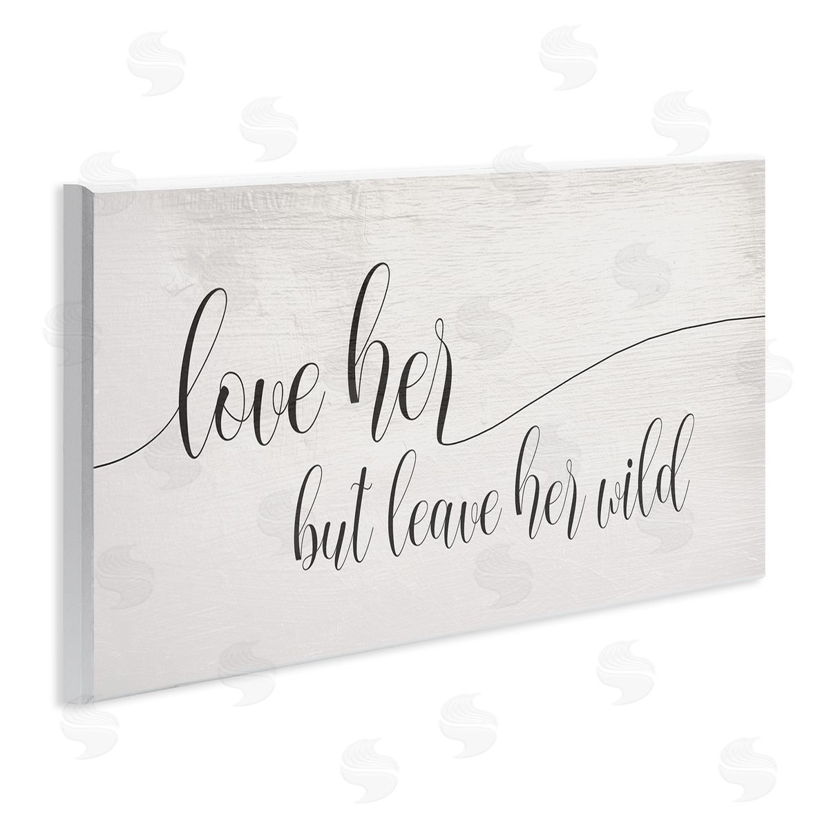 Stupell Studio Leave Her Wild Romantic Phrase Charming Cursive Script