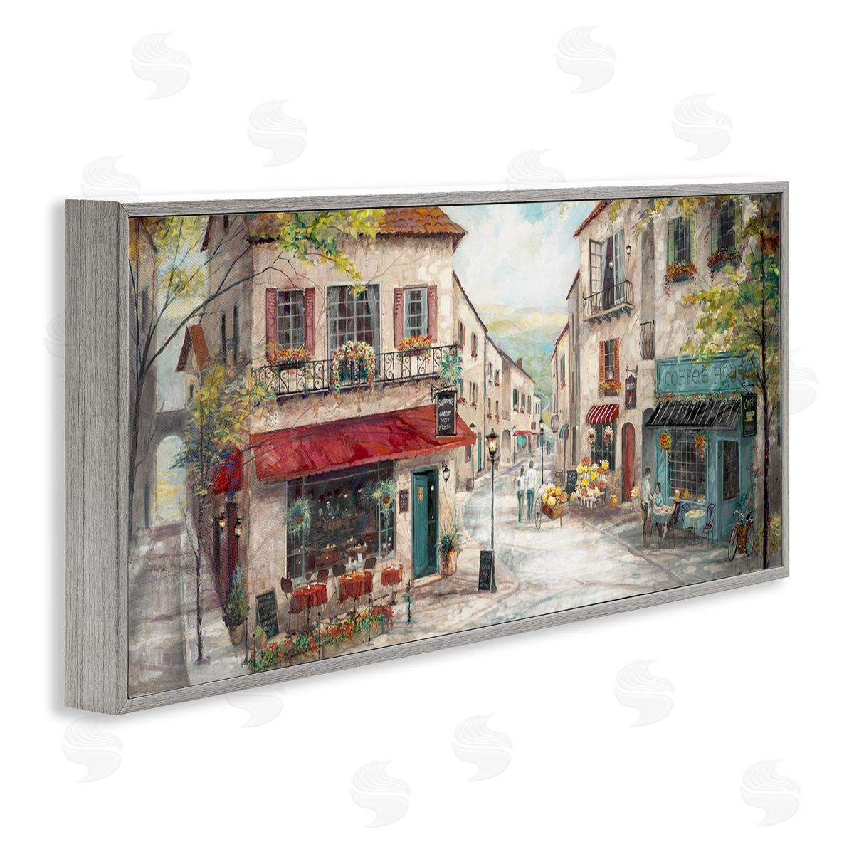 Ruane Manning Traditional Town Square Landscape Vintage Bistro Architecture