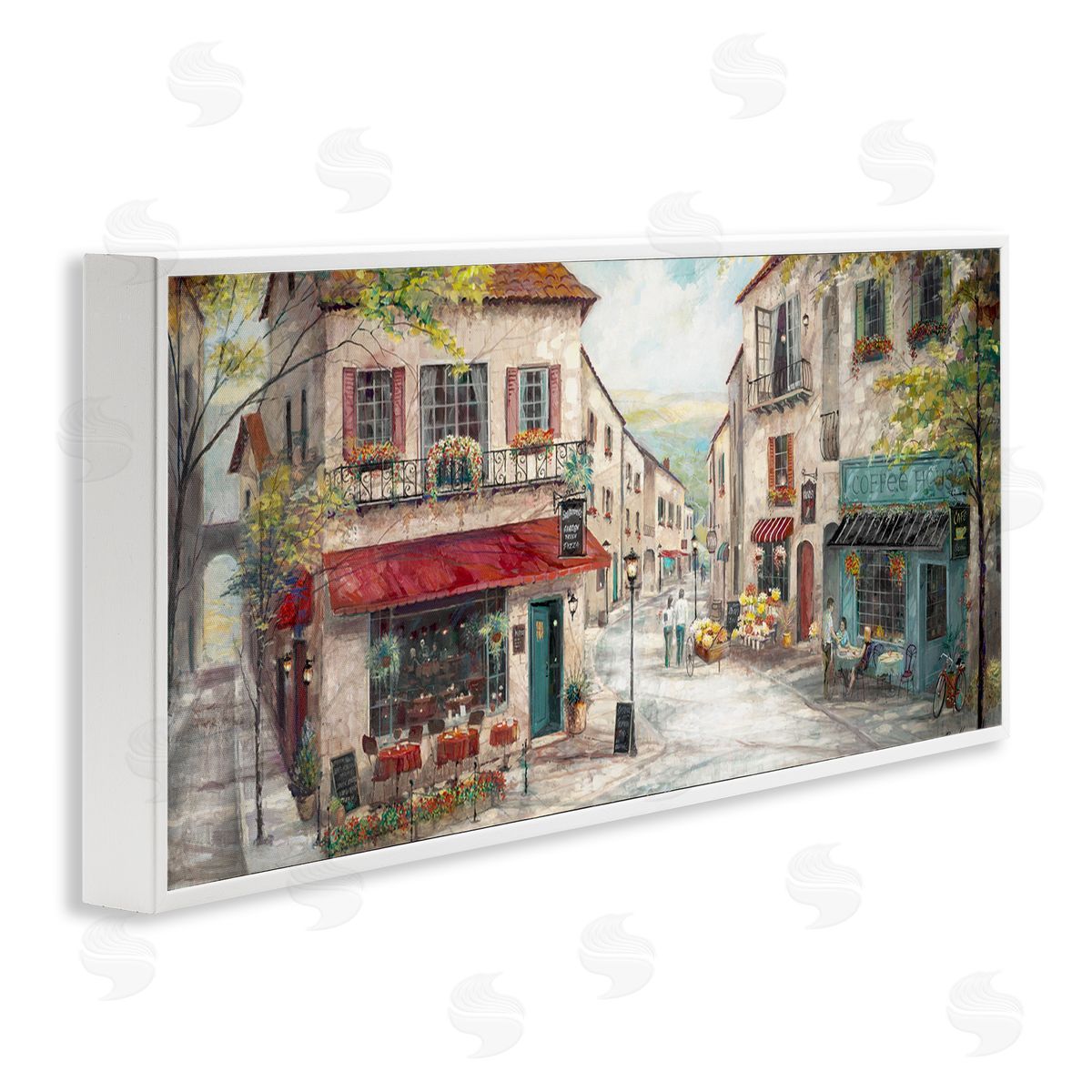 Ruane Manning Traditional Town Square Landscape Vintage Bistro Architecture