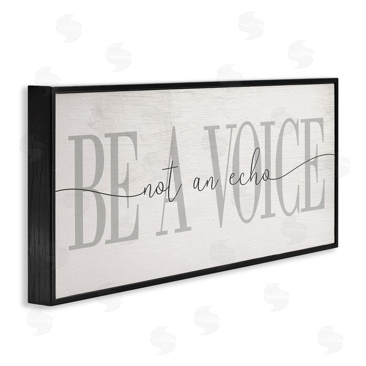 Stupell Studio Be A Voice Not an Echo Motivational Phrase