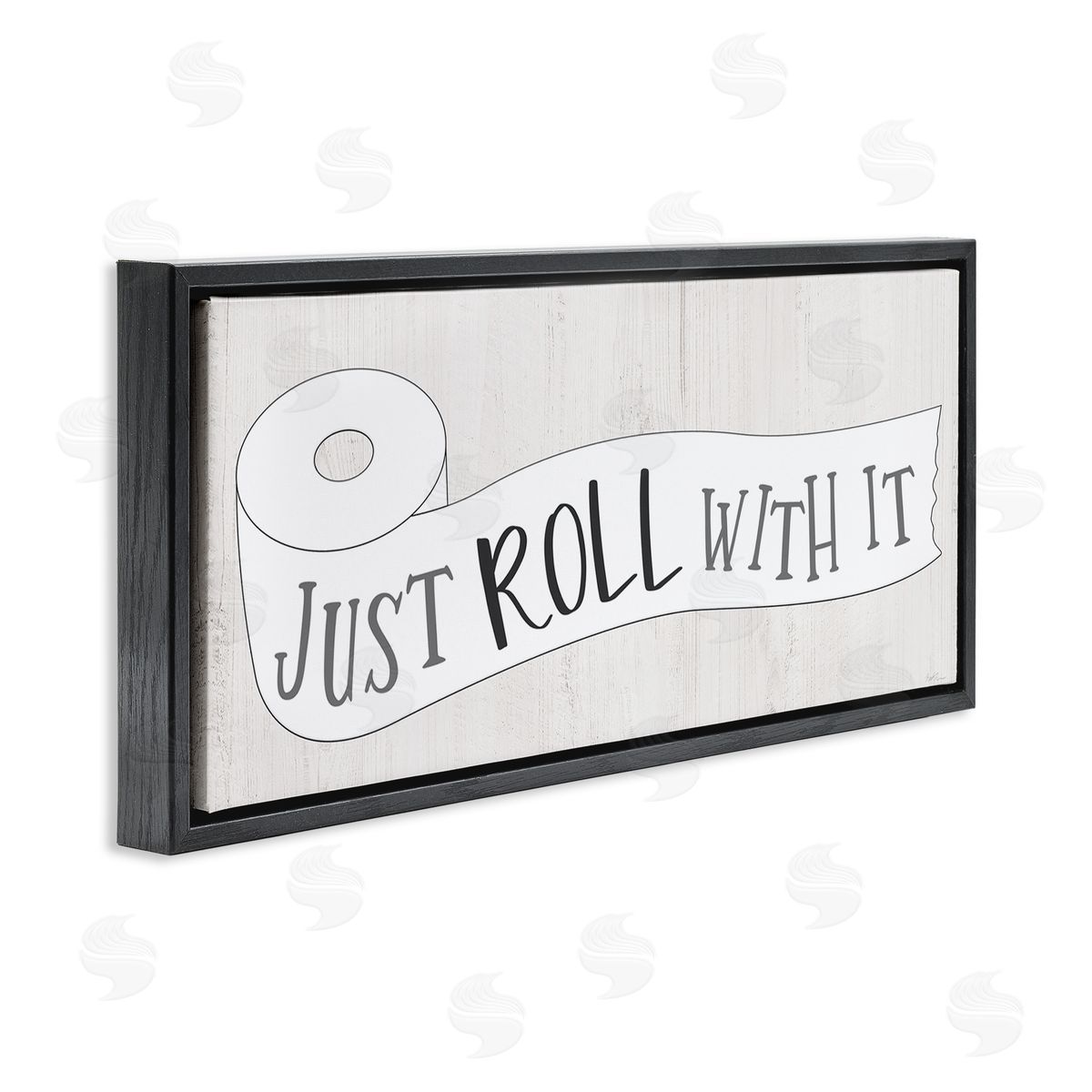 Natalie Carpentieri Roll With It Phrase Charming Country Toilet Paper