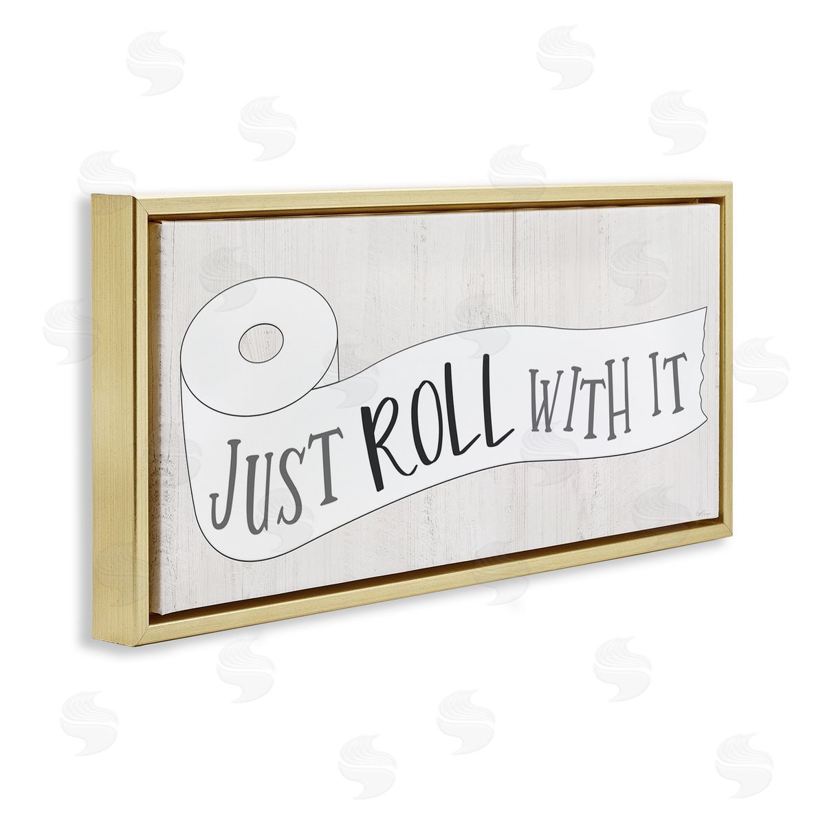 Natalie Carpentieri Roll With It Phrase Charming Country Toilet Paper