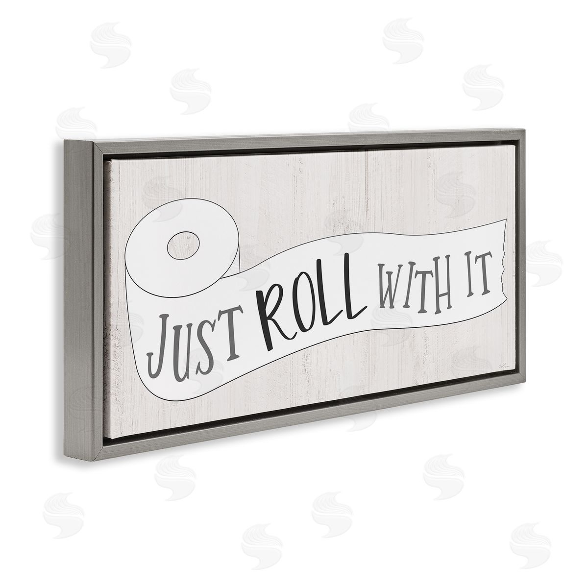 Natalie Carpentieri Roll With It Phrase Charming Country Toilet Paper