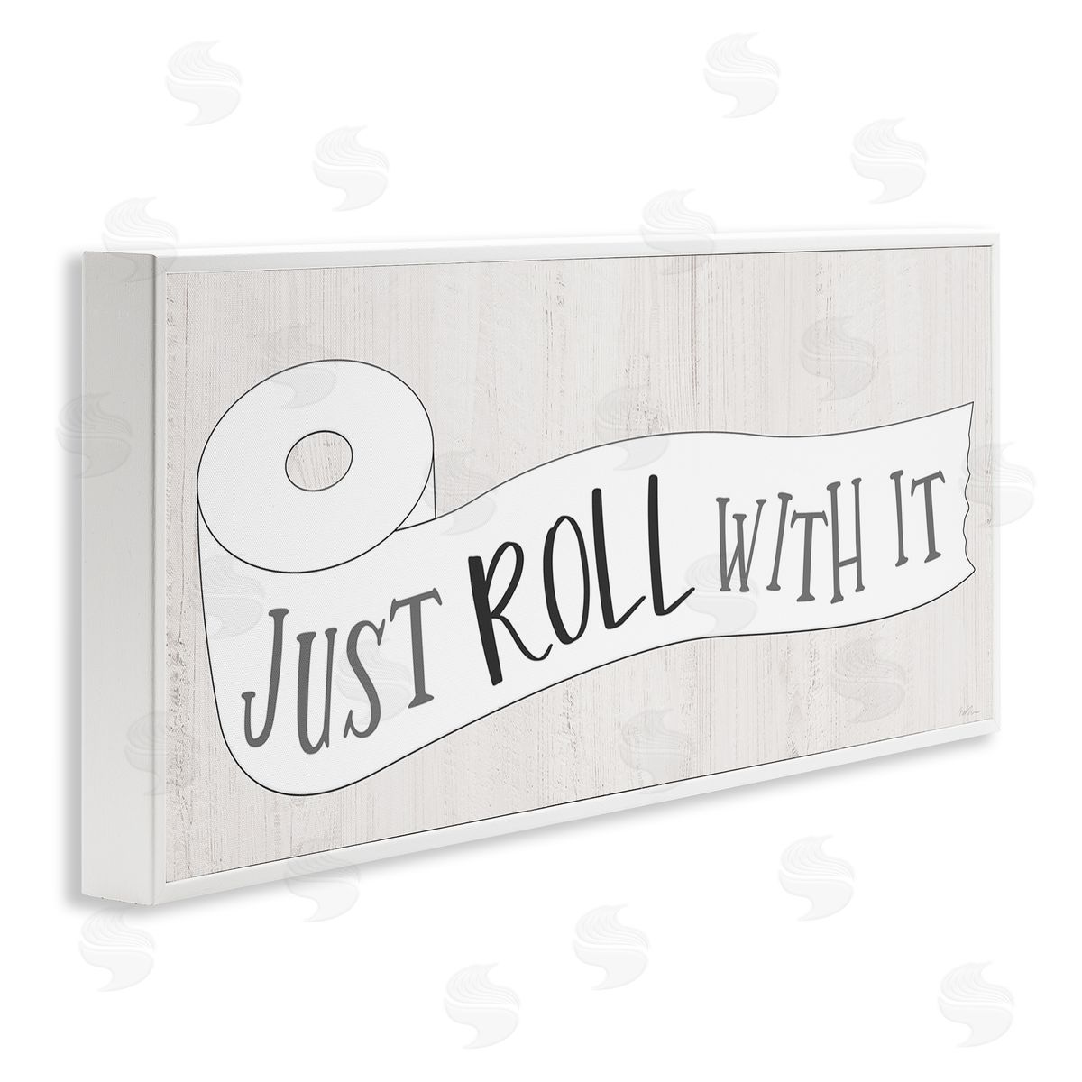 Natalie Carpentieri Roll With It Phrase Charming Country Toilet Paper