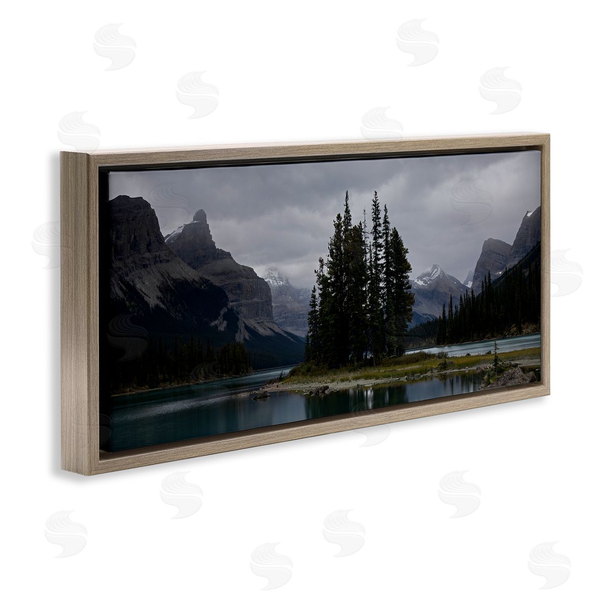 Daniel Sproul Fir Tree Forest Lake Landscape Moody Weather Photography