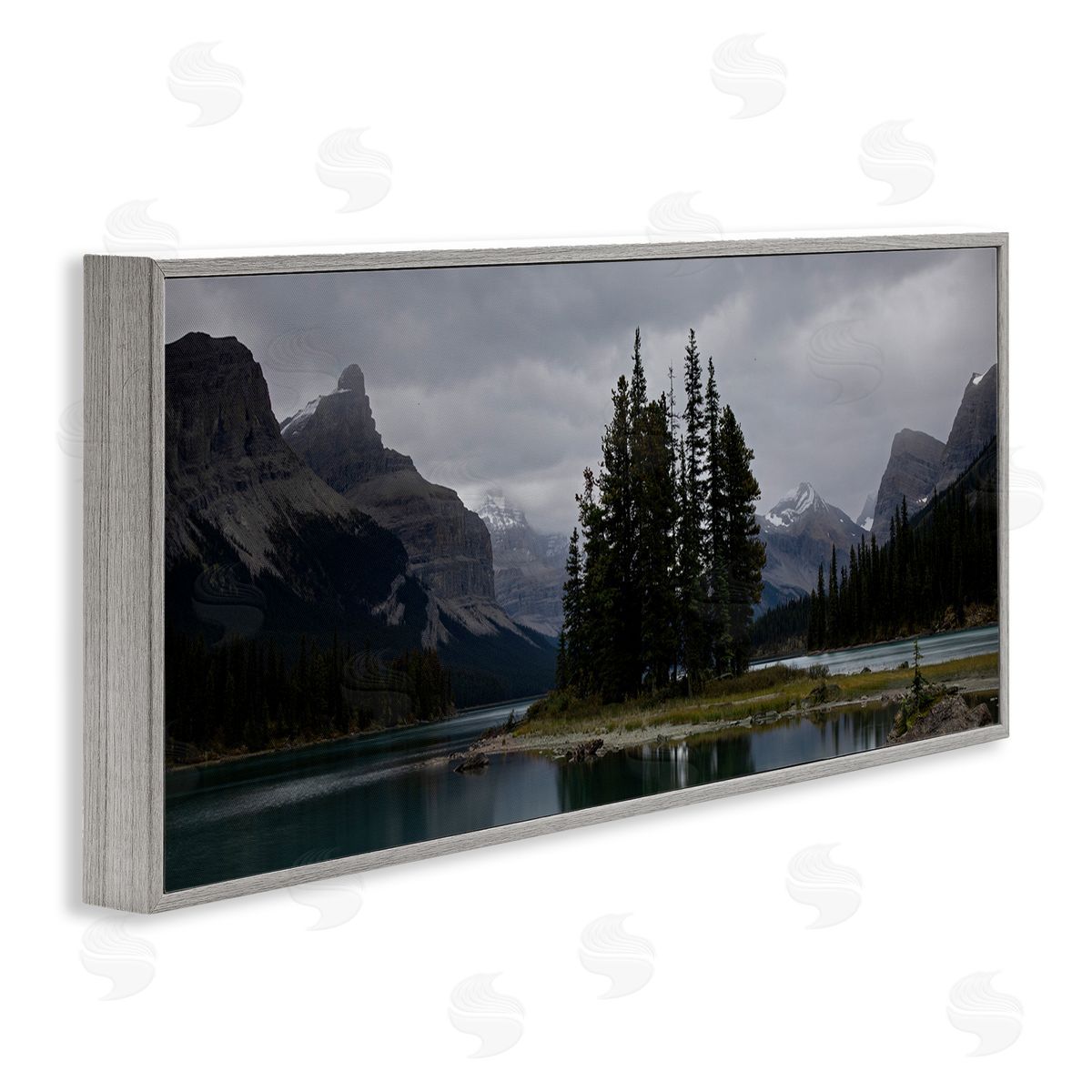 Daniel Sproul Fir Tree Forest Lake Landscape Moody Weather Photography