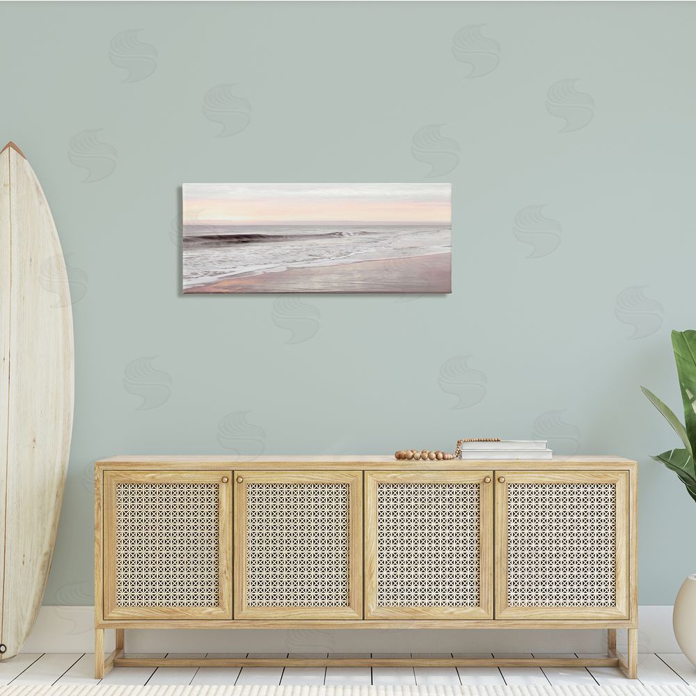 Natalie Carpentieri Tropical Waterfr_sideont Sunrise Incoming Tide beach Panoramic Photography