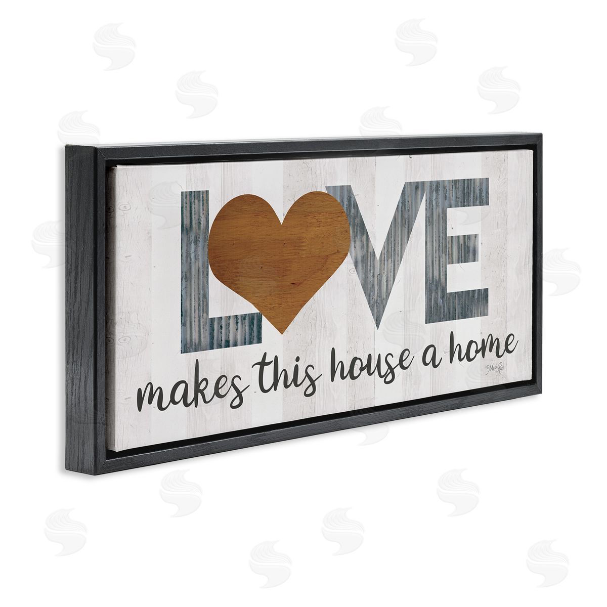 Marla Rae Love Makes House a Home Motivational Family Phrase