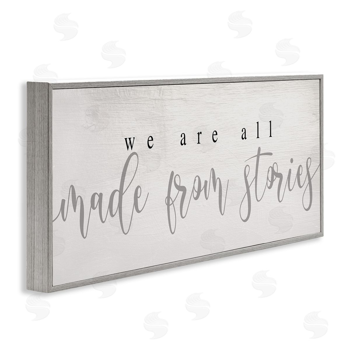 Stupell Studio We Are Made fr_sideom Stories Phrase Motivational Family