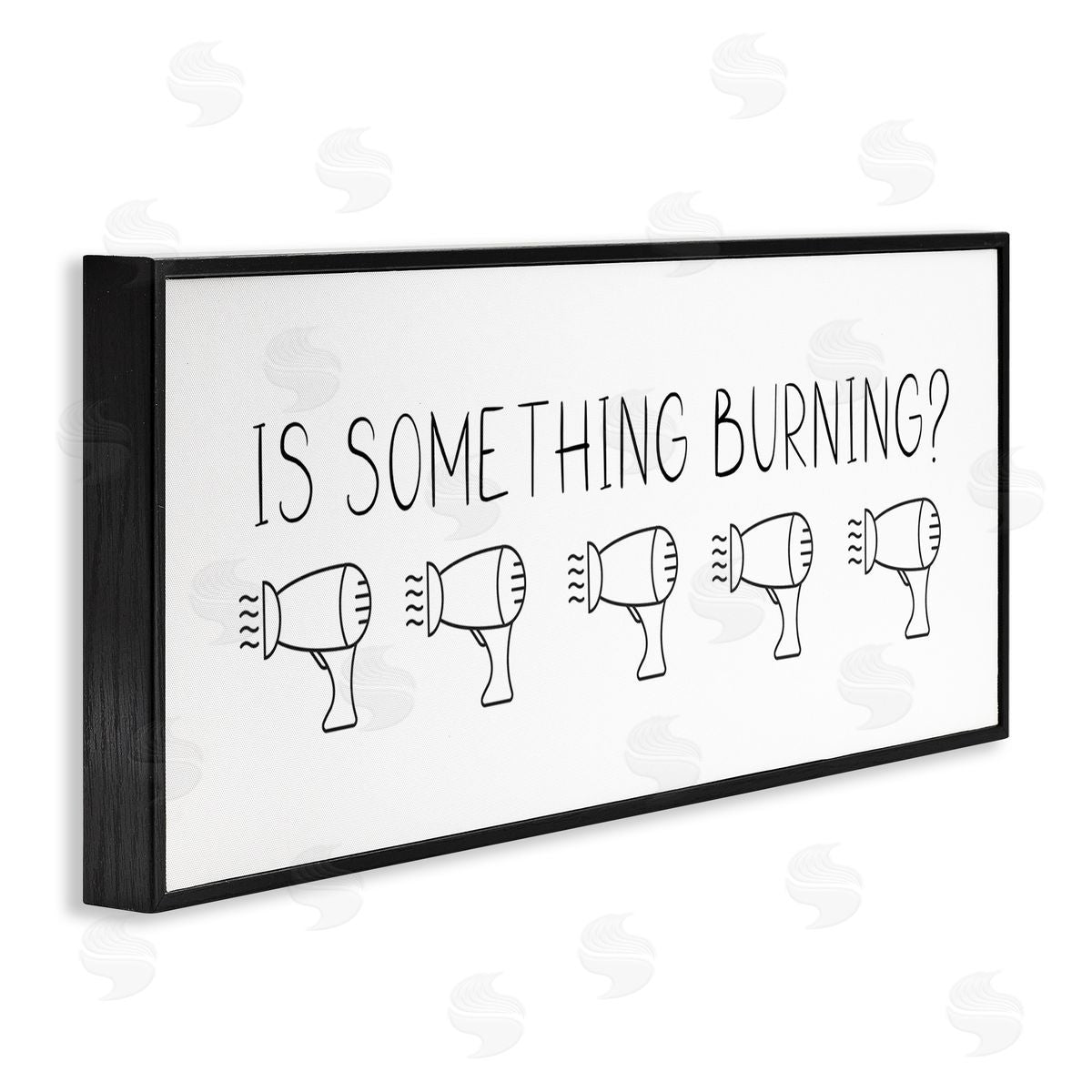 Susan Jill Is Something Burning Bathroom Hair Drier Phrase