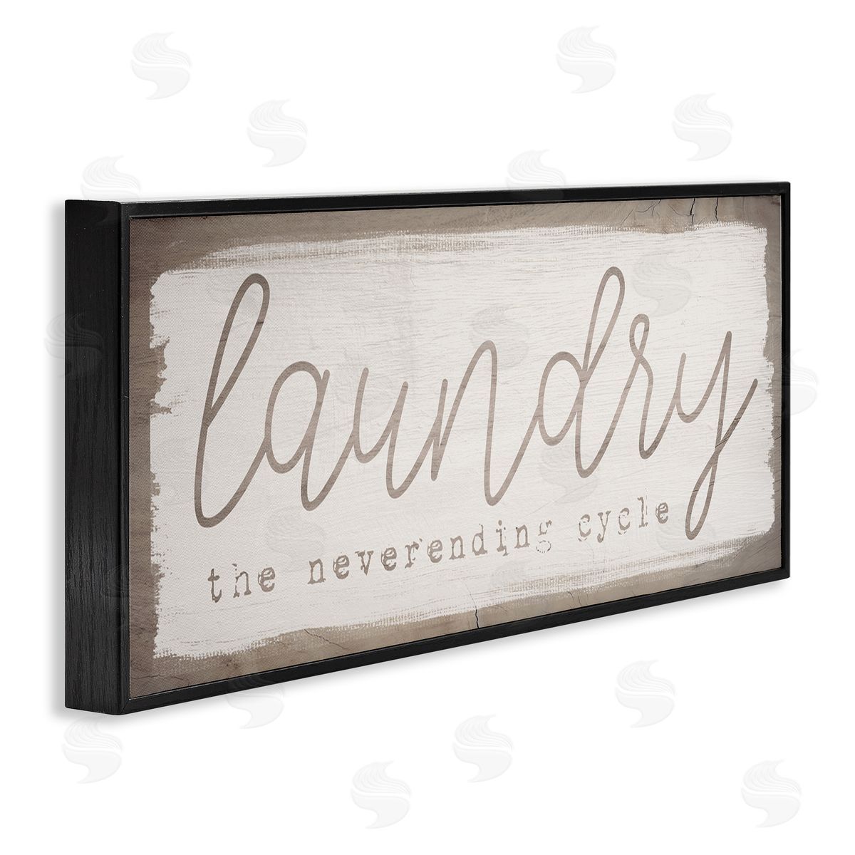 Stupell Studio Laundry the Neverending Cycle Phrase Funny Cleaning Humor