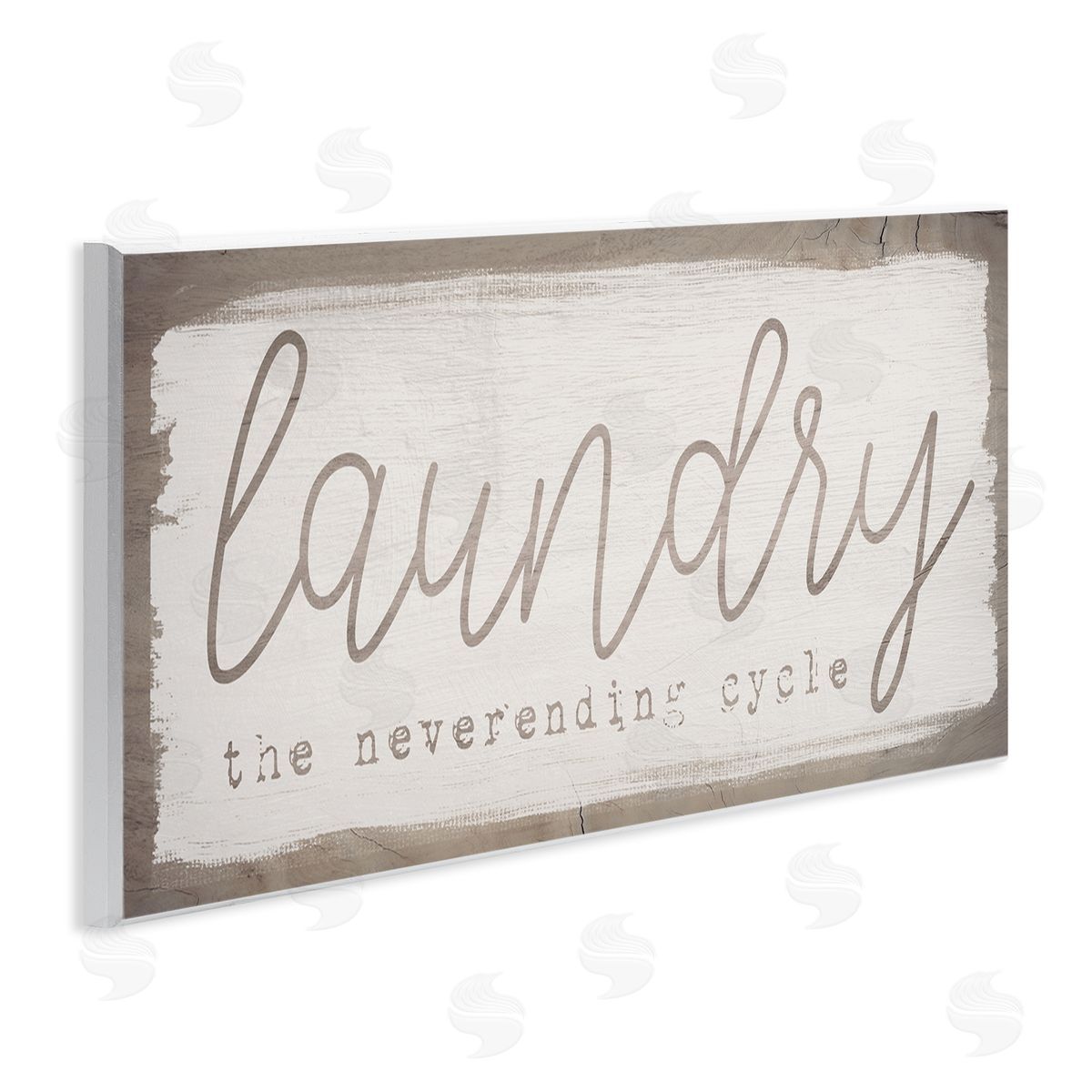 Stupell Studio Laundry the Neverending Cycle Phrase Funny Cleaning Humor