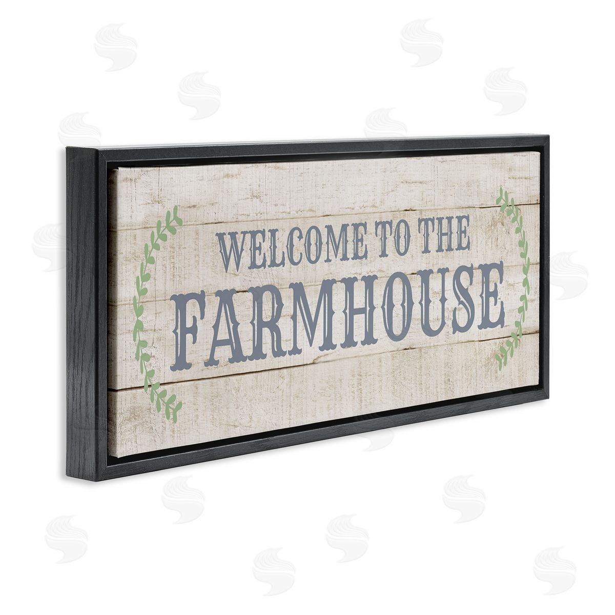 CAD Designs Welcome To The Farmhouse Phrase Country Plank Pattern