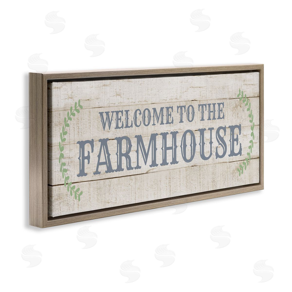 CAD Designs Welcome To The Farmhouse Phrase Country Plank Pattern