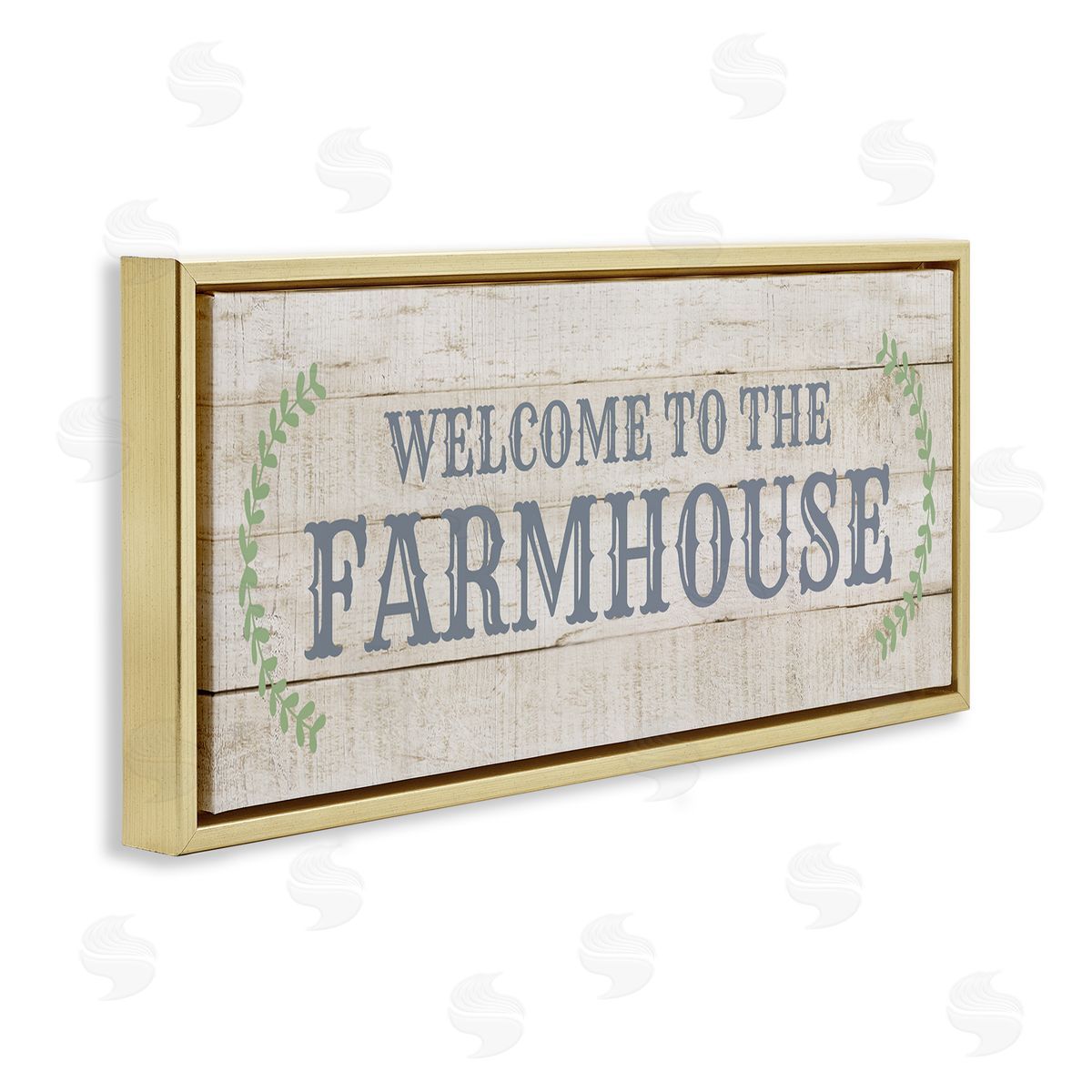 CAD Designs Welcome To The Farmhouse Phrase Country Plank Pattern