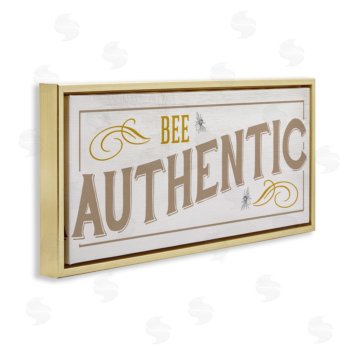 Stupell Studio Vintage Bee Authentic Sentiment Insect Pun