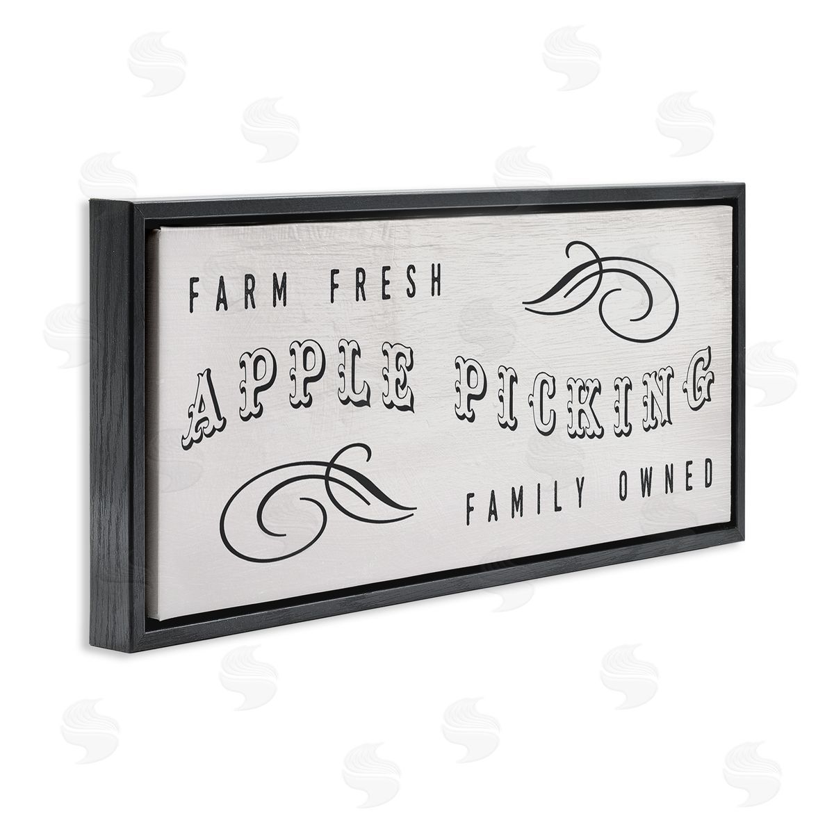 Stupell Studio Farm fr_sideesh Apple Picking Family Owned Harvest Sign