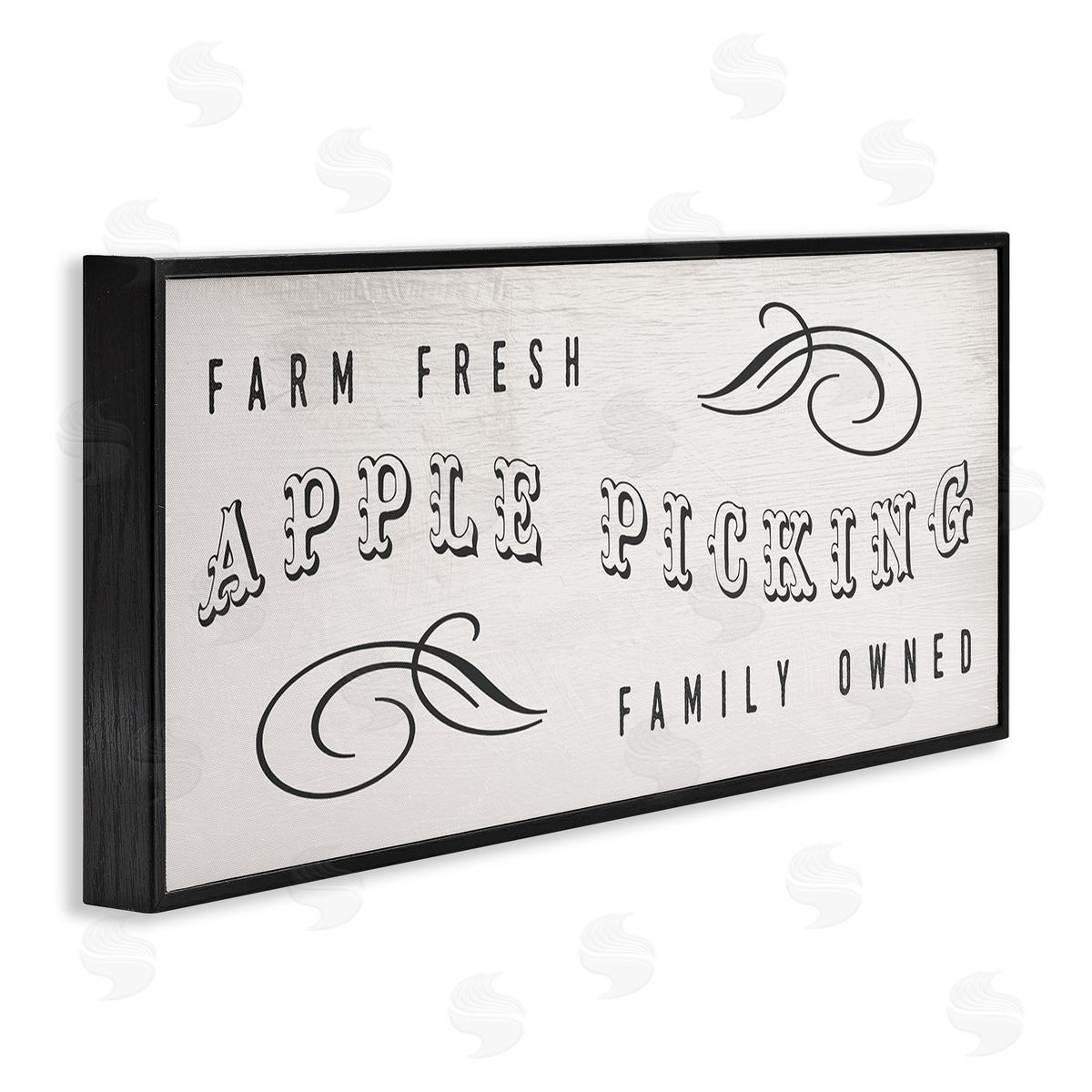 Stupell Studio Farm fr_sideesh Apple Picking Family Owned Harvest Sign