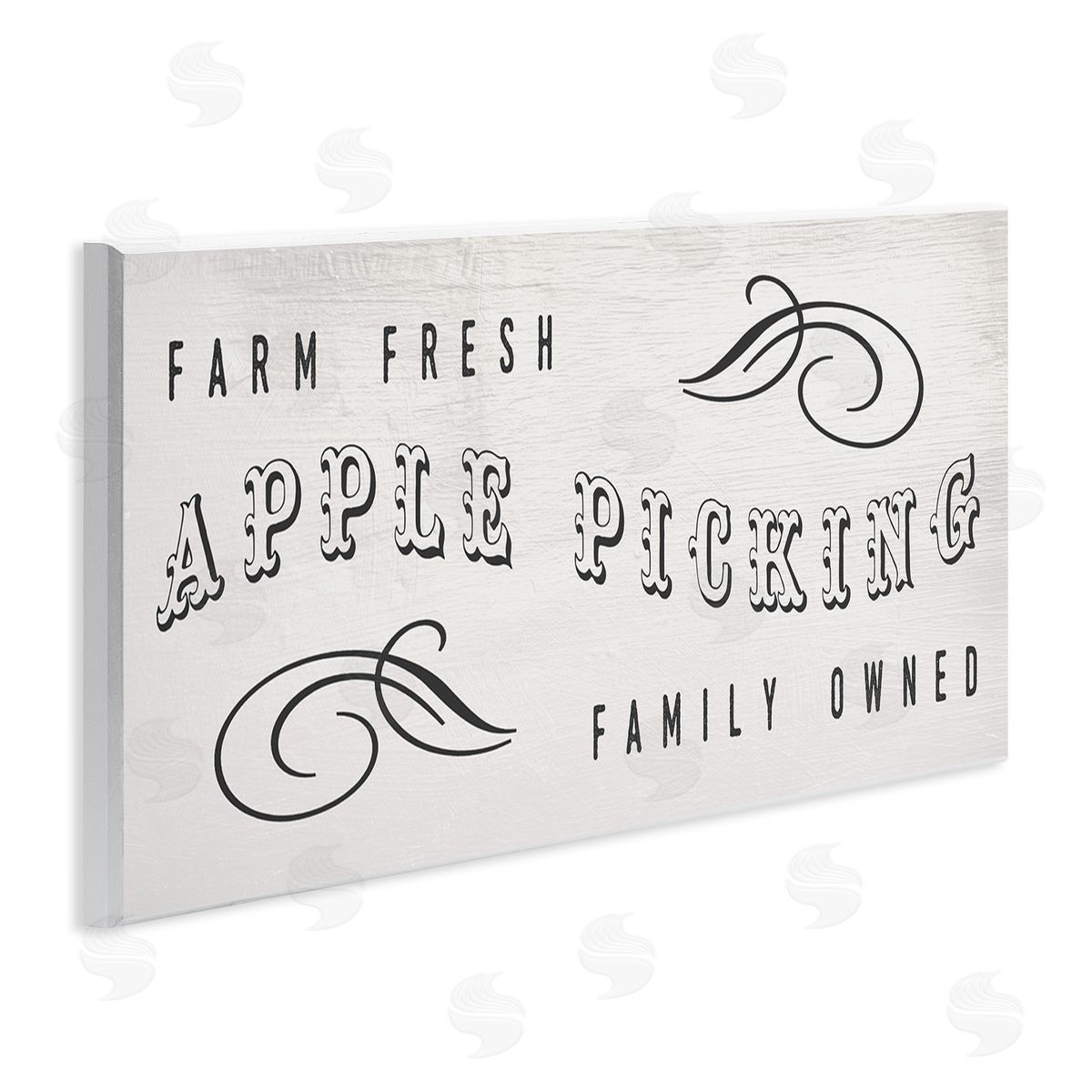 Stupell Studio Farm fr_sideesh Apple Picking Family Owned Harvest Sign